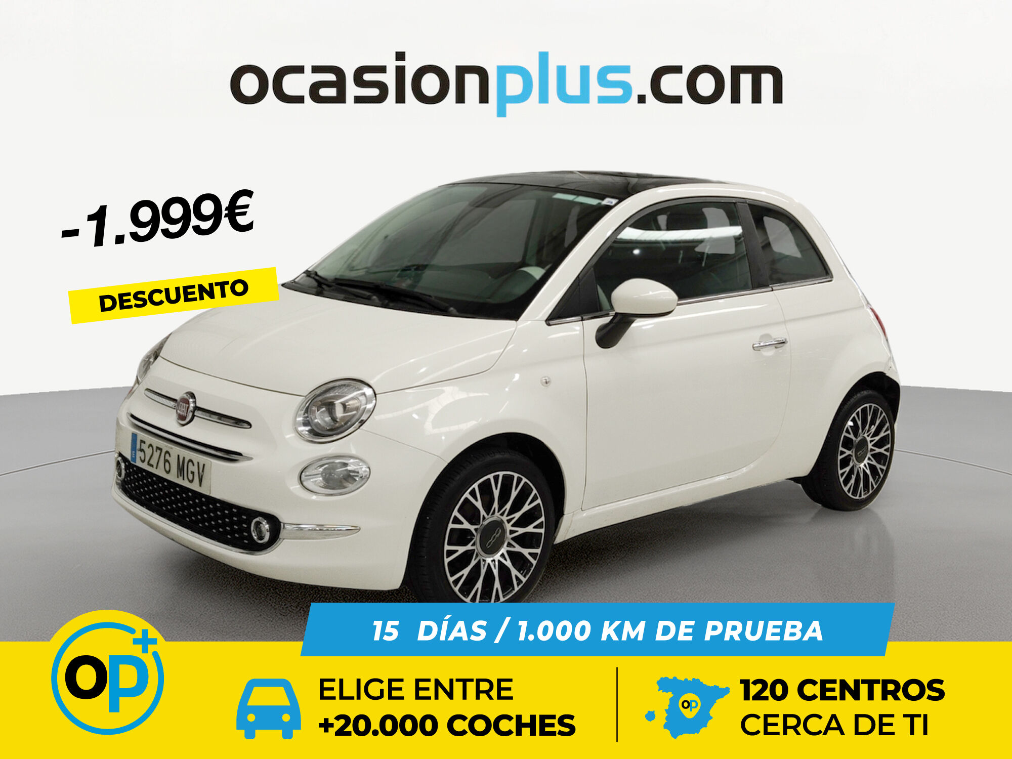 FIAT 500 (1.0 Hybrid Dolcevita 51 kW (70 CV)) en Madrid
