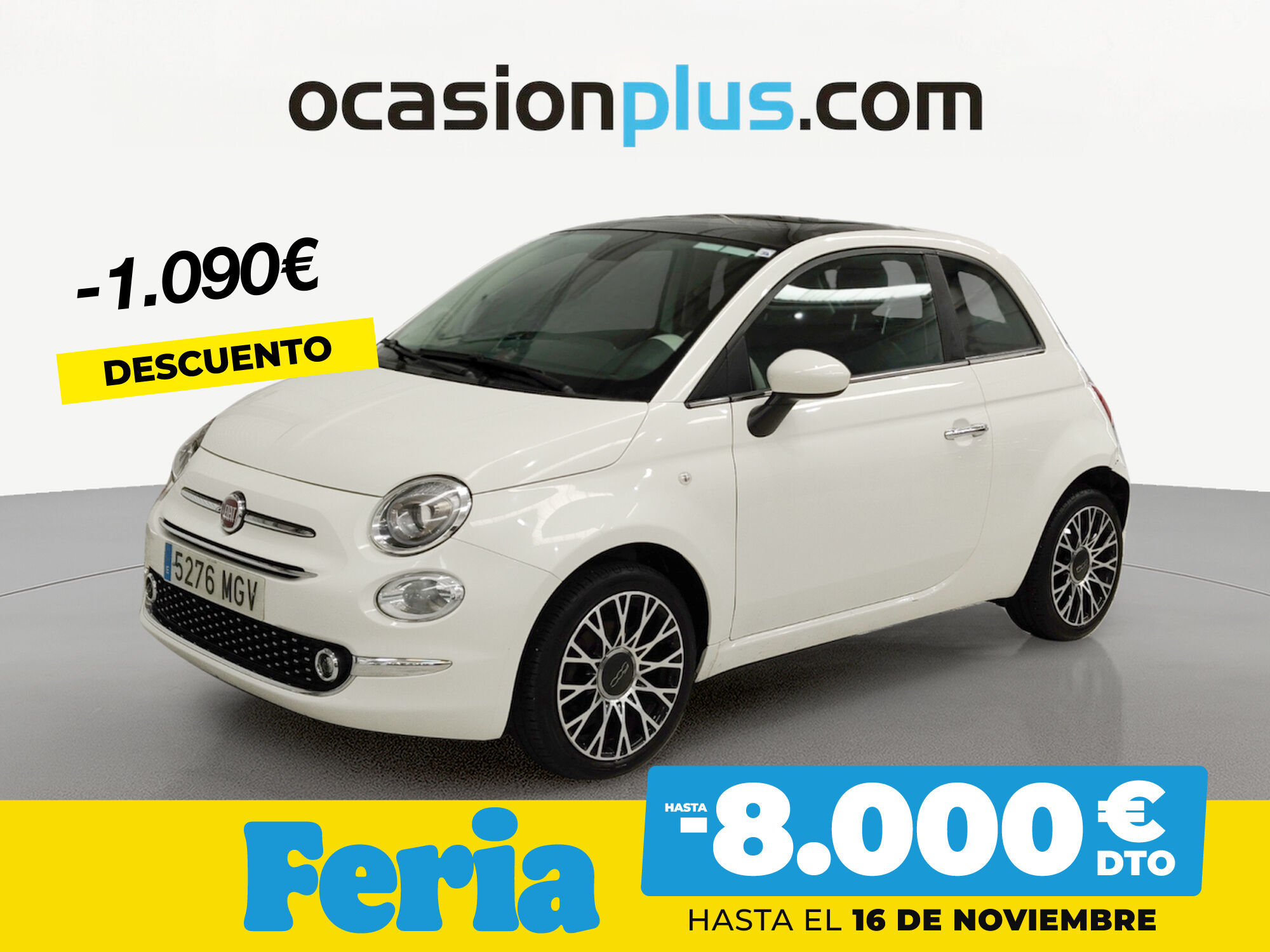 FIAT 500 (1.0 Hybrid Dolcevita 51 kW (70 CV)) en Madrid