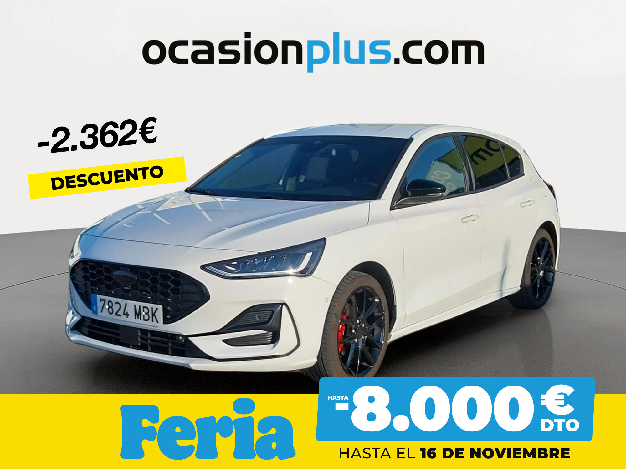 FORD Focus (1.0 Ecoboost MHEV ST-Line 92 kW (125 CV)) en Madrid