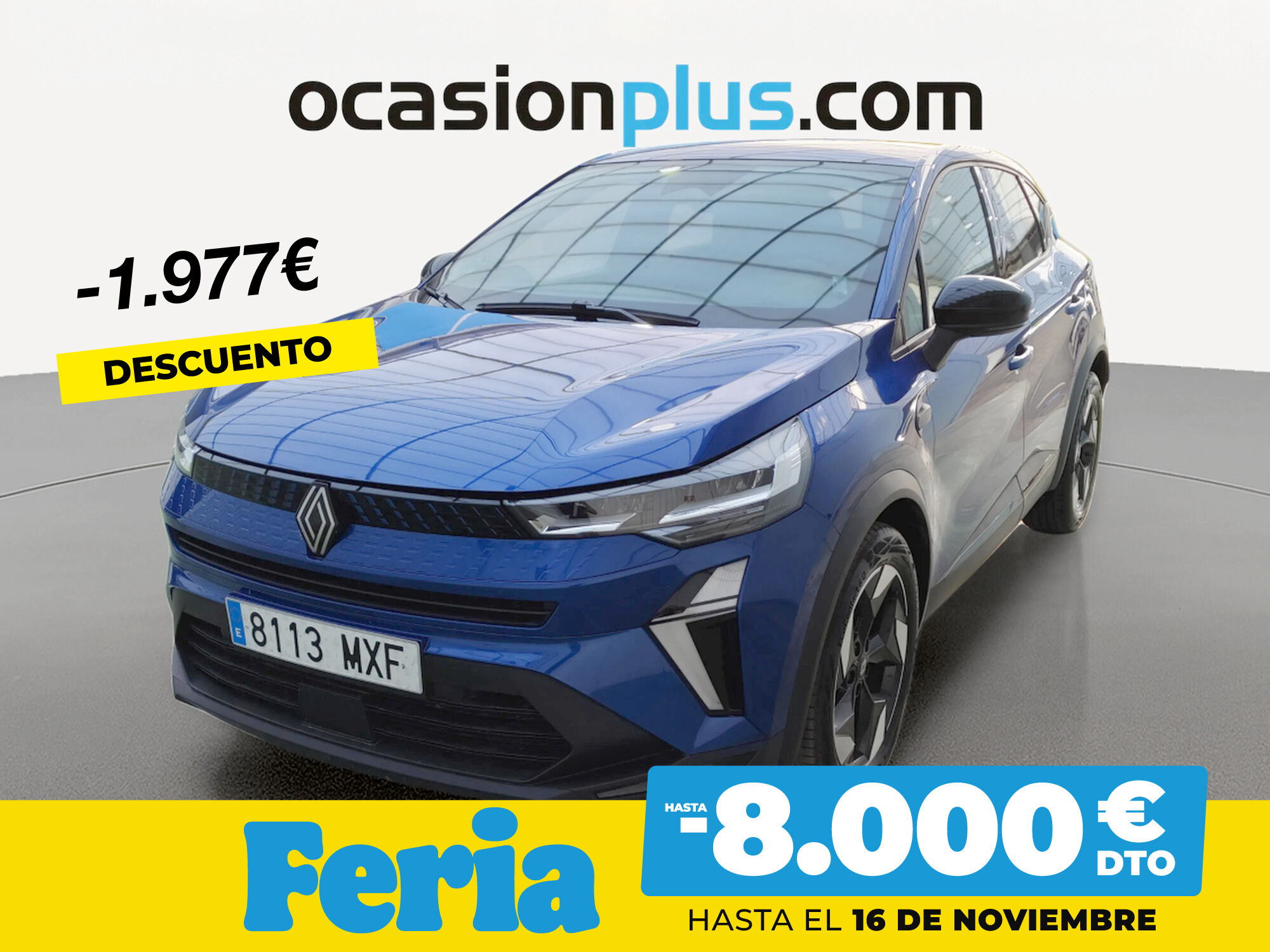 RENAULT Captur (Techno TCe 66 kW (90 CV)) en Madrid