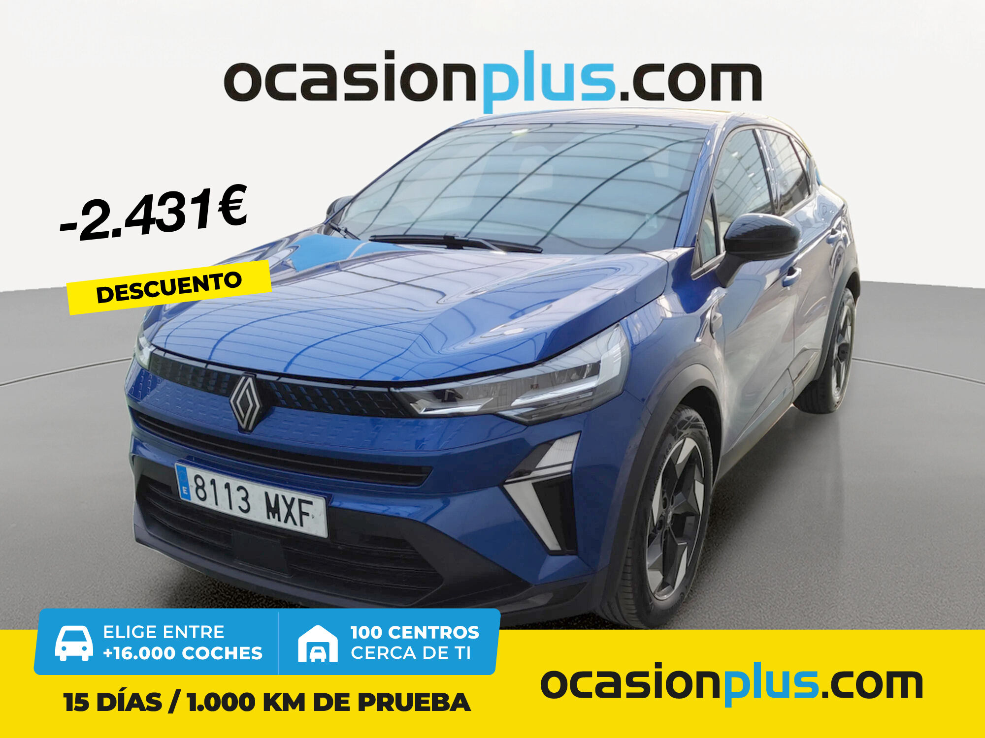 RENAULT Captur (Techno TCe 66 kW (90 CV)) en Madrid