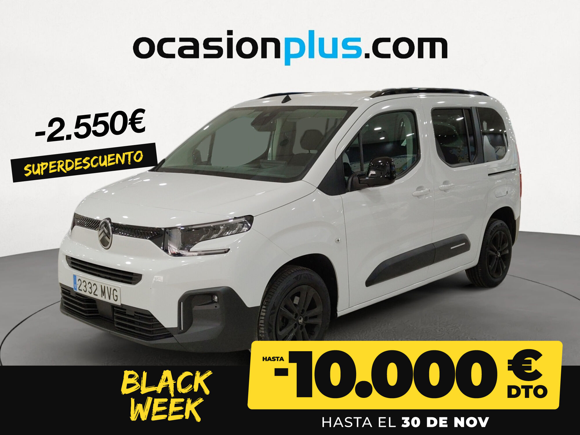 CITROEN Berlingo (BlueHDi 100 S&S Plus Talla M 75 kW (102 CV)) en Madrid