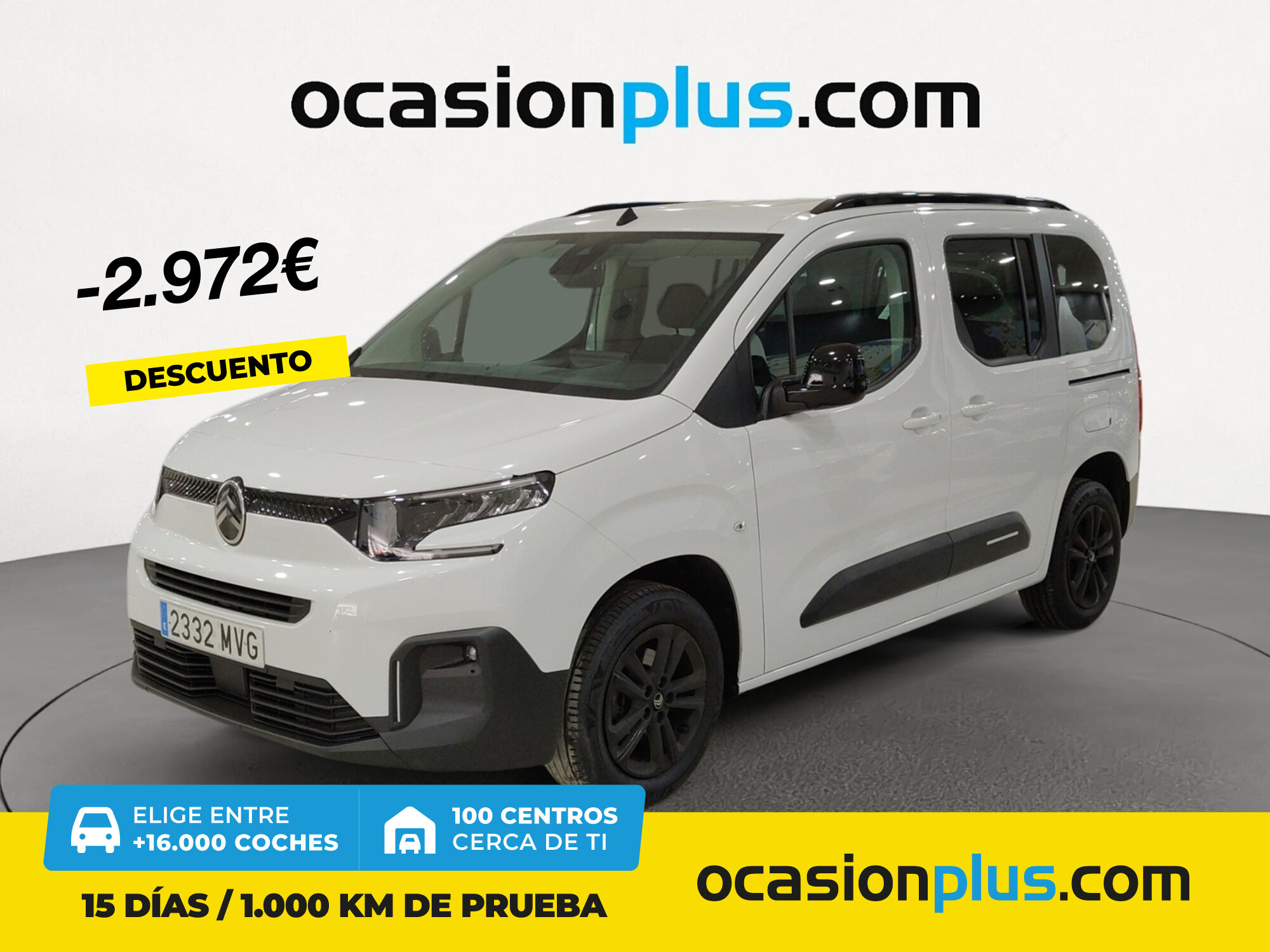 CITROEN Berlingo (BlueHDi 100 S&S Plus Talla M 75 kW (102 CV)) en Madrid