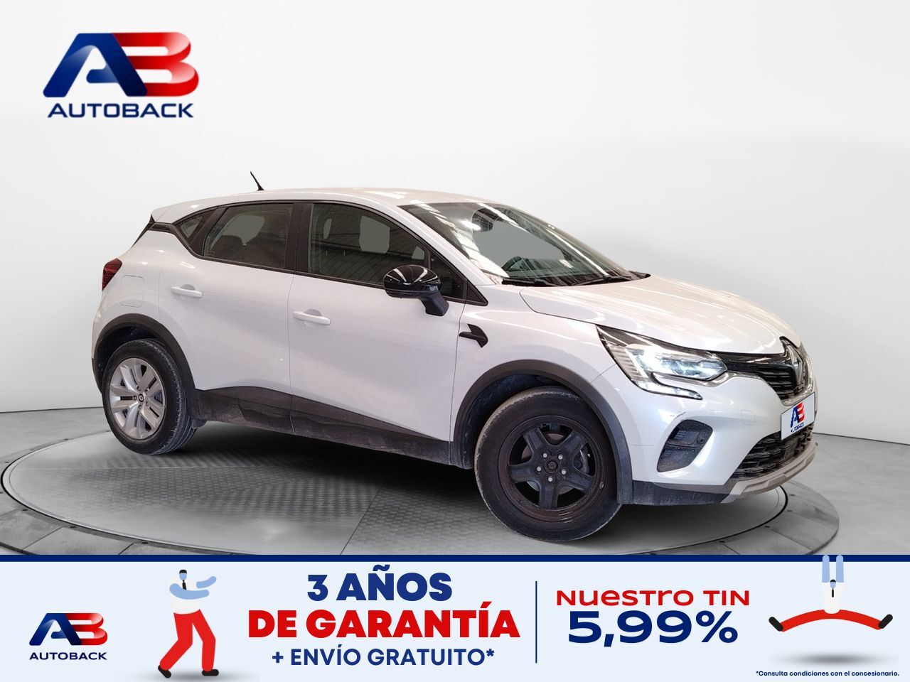 RENAULT Captur (Intens TCe 74kW (100CV) GLP) en Madrid