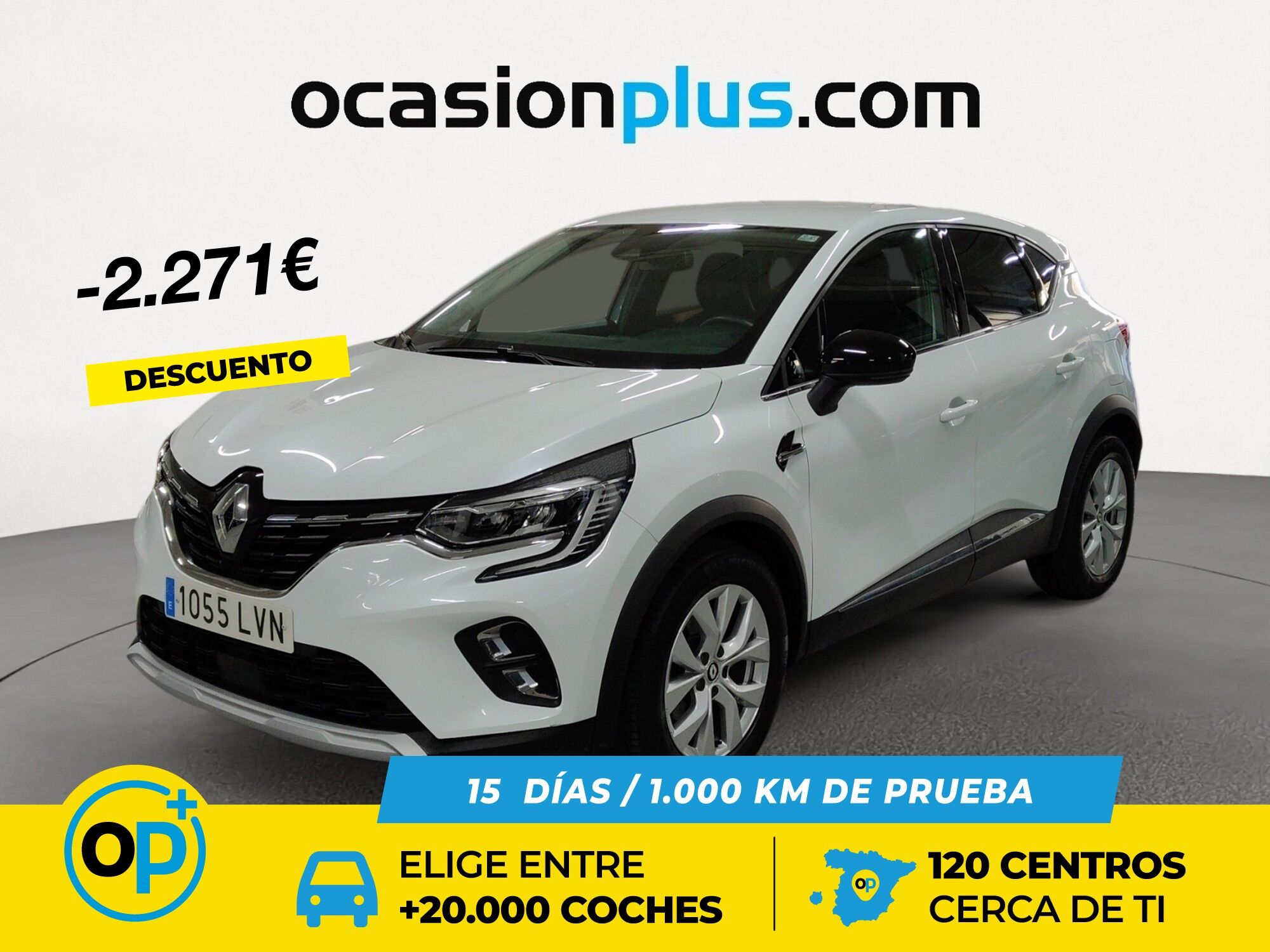 RENAULT Captur (Zen E-TECH Híbrido enchufable 118 kW (160 CV)) en Madrid