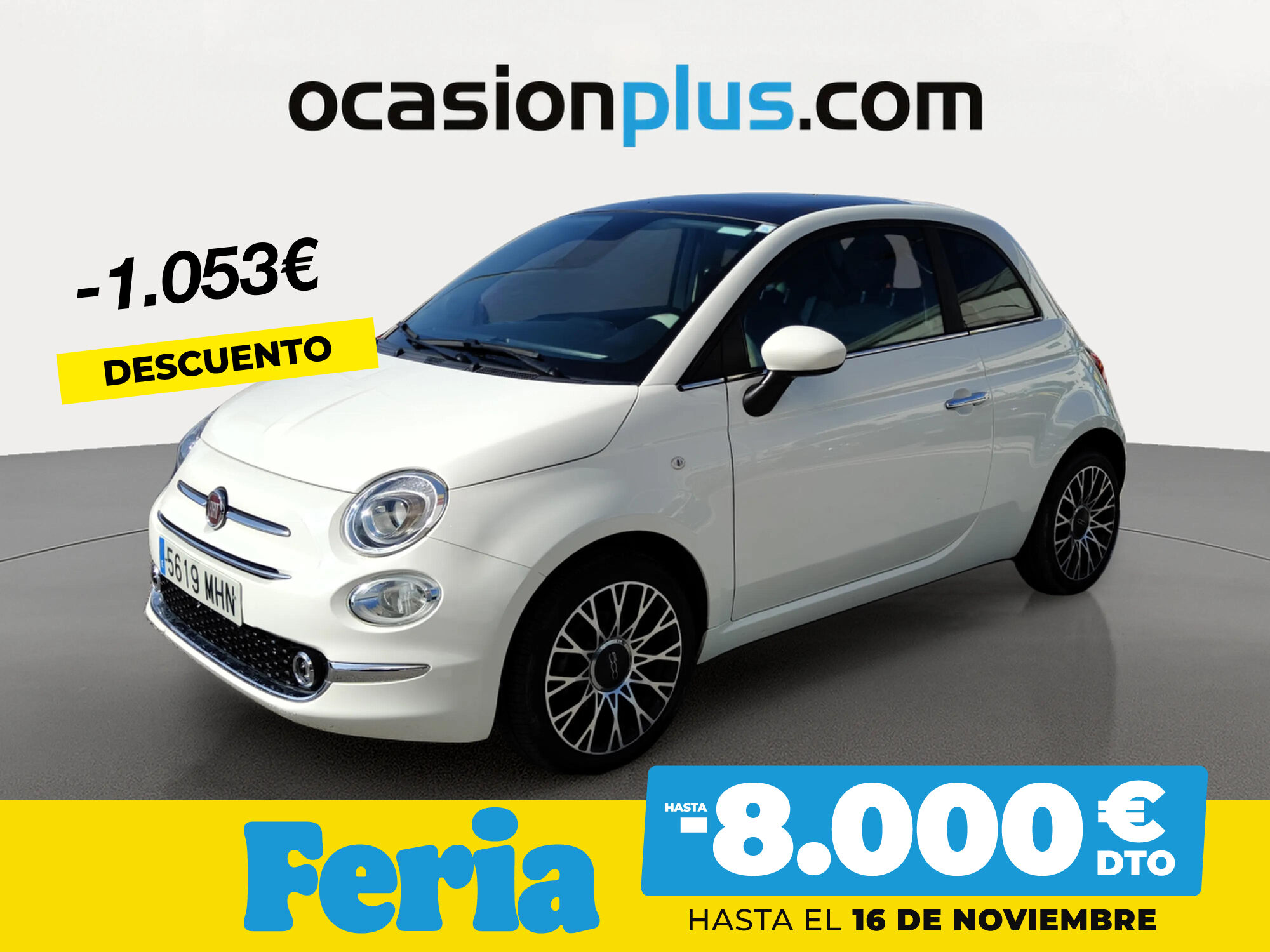 FIAT 500 (1.0 Hybrid Dolcevita 51 kW (70 CV)) en Madrid