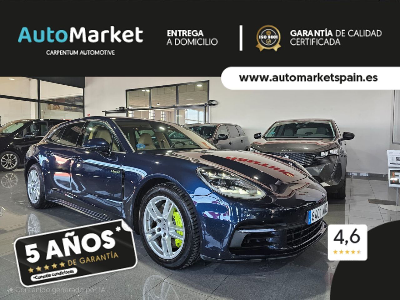 PORSCHE Panamera (Sport Turismo 2.9i E-Hybrid) en Lugo