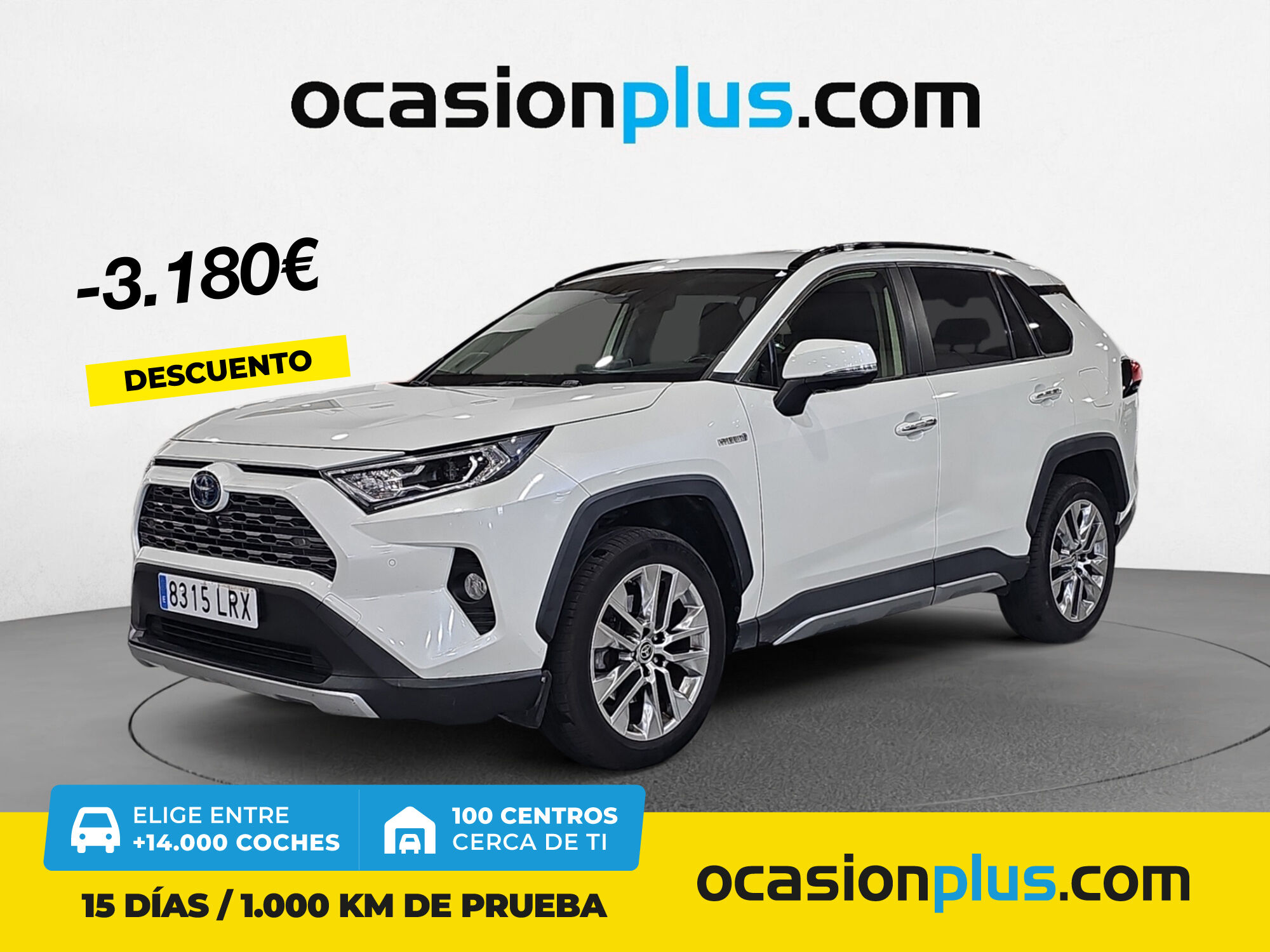 TOYOTA RAV-4 (2.5l hybrid Luxury 160 kW (218 CV)) en Madrid