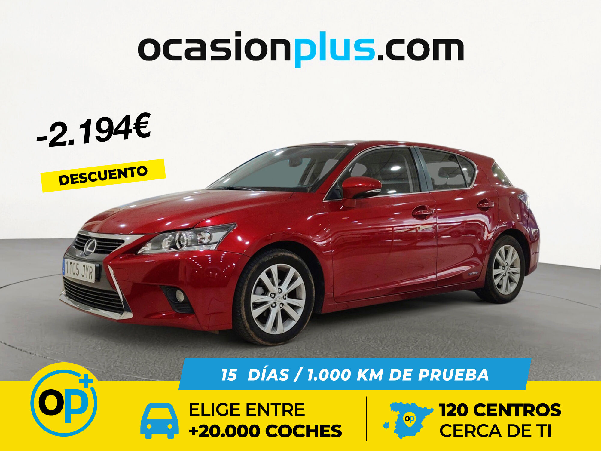 LEXUS CT (200h Business 100 kW (136 CV)) en Madrid