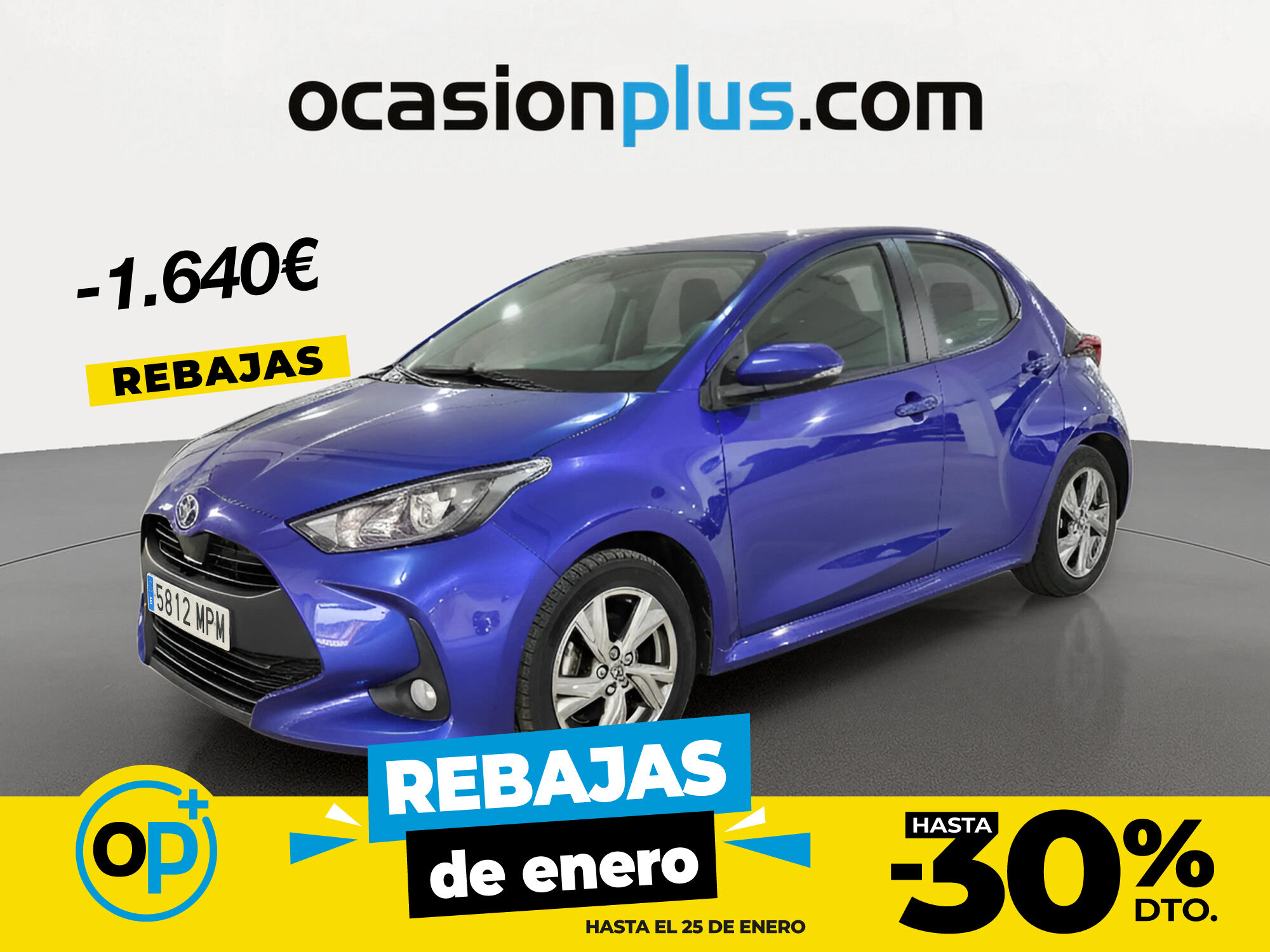 TOYOTA Yaris (120H Active Plus 85 kW (116 CV)) en Madrid