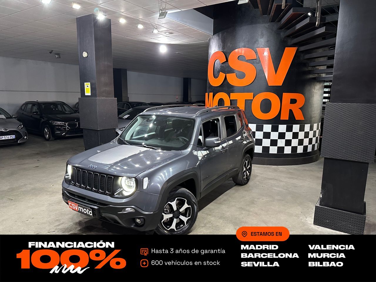 JEEP Renegade (Trailhawk 1.3 PHEV 177kW (240CV) AT AWD) en Madrid