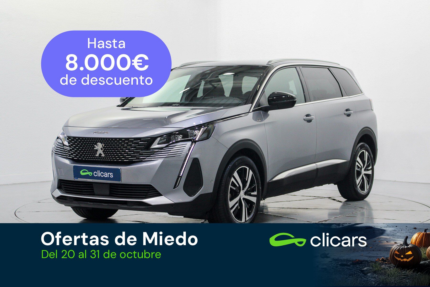PEUGEOT 5008 (5008 1.5BlueHDi S&S GT EAT8 130) en Madrid