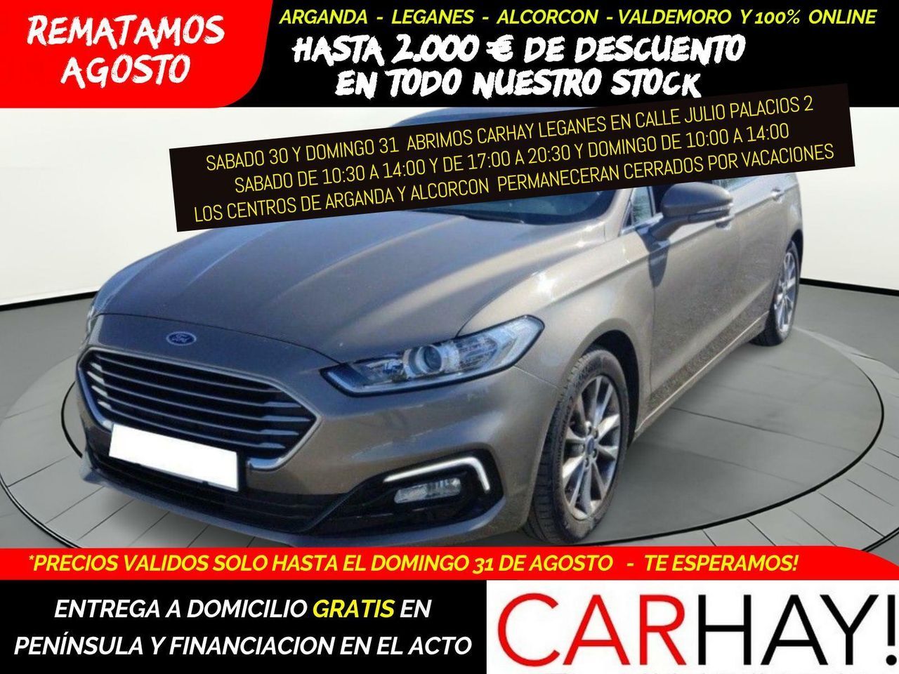 FORD Mondeo (2.0 TDCi 110kW Titanium PowShift SpBreak) en Madrid