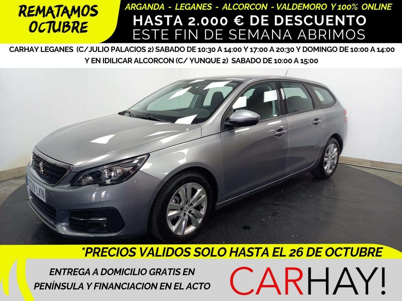 PEUGEOT 308 (SW ACTIVE PACK 100CV) en Madrid