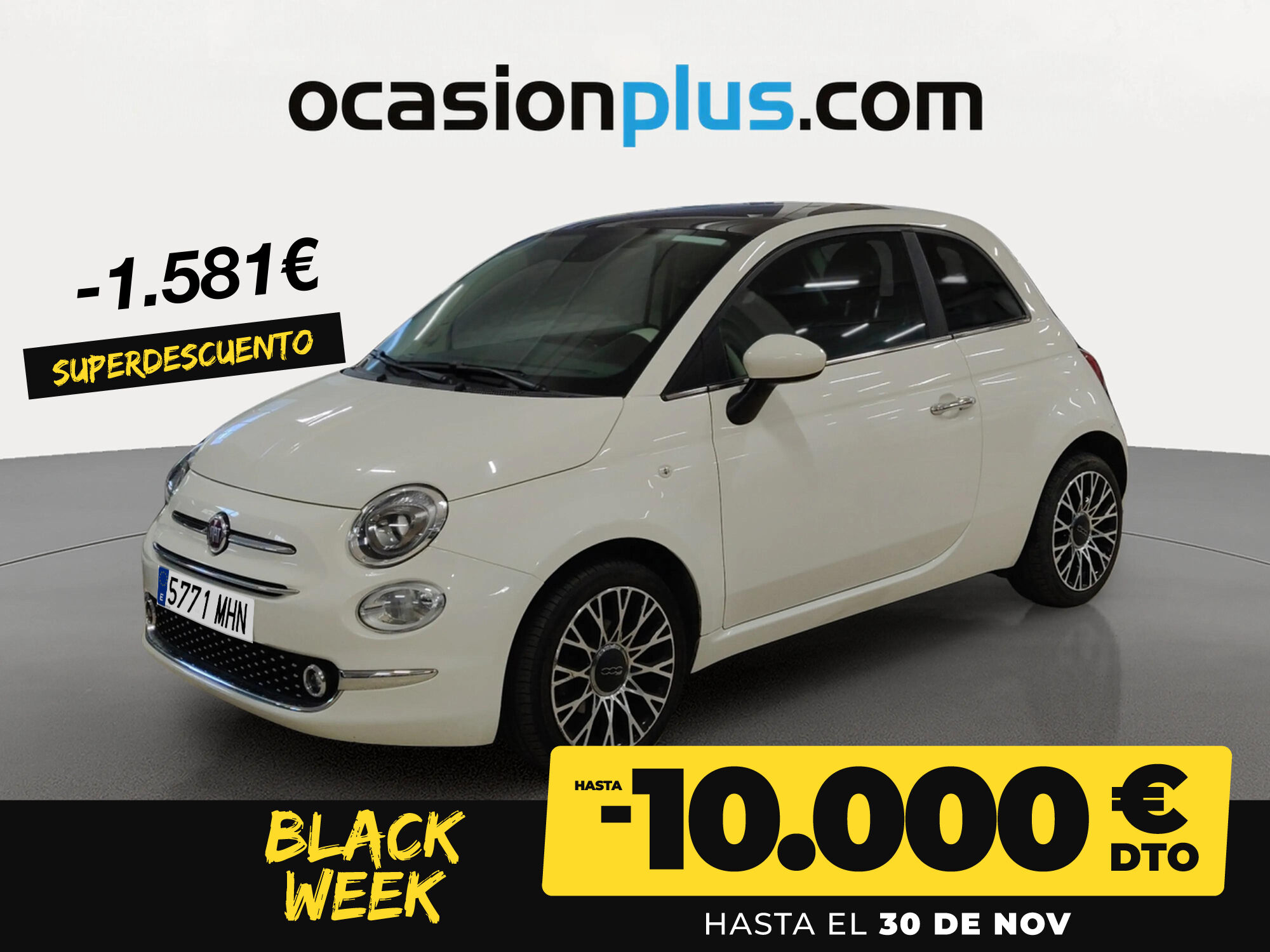 FIAT 500 (1.0 Hybrid Dolcevita 51 kW (70 CV)) en Madrid