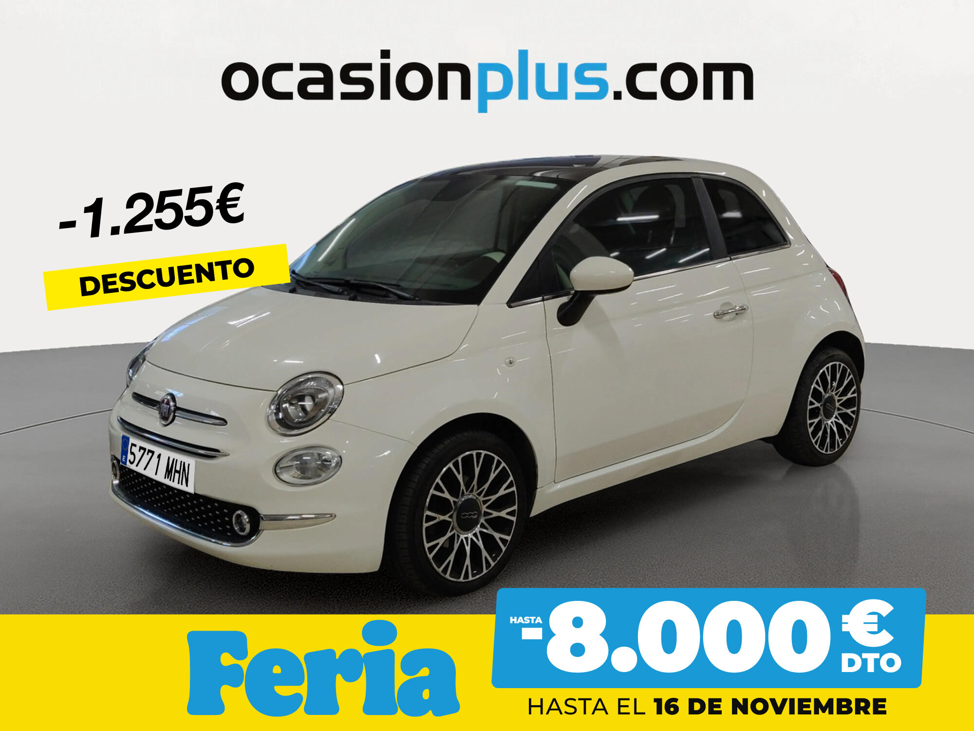 FIAT 500 (1.0 Hybrid Dolcevita 51 kW (70 CV)) en Madrid