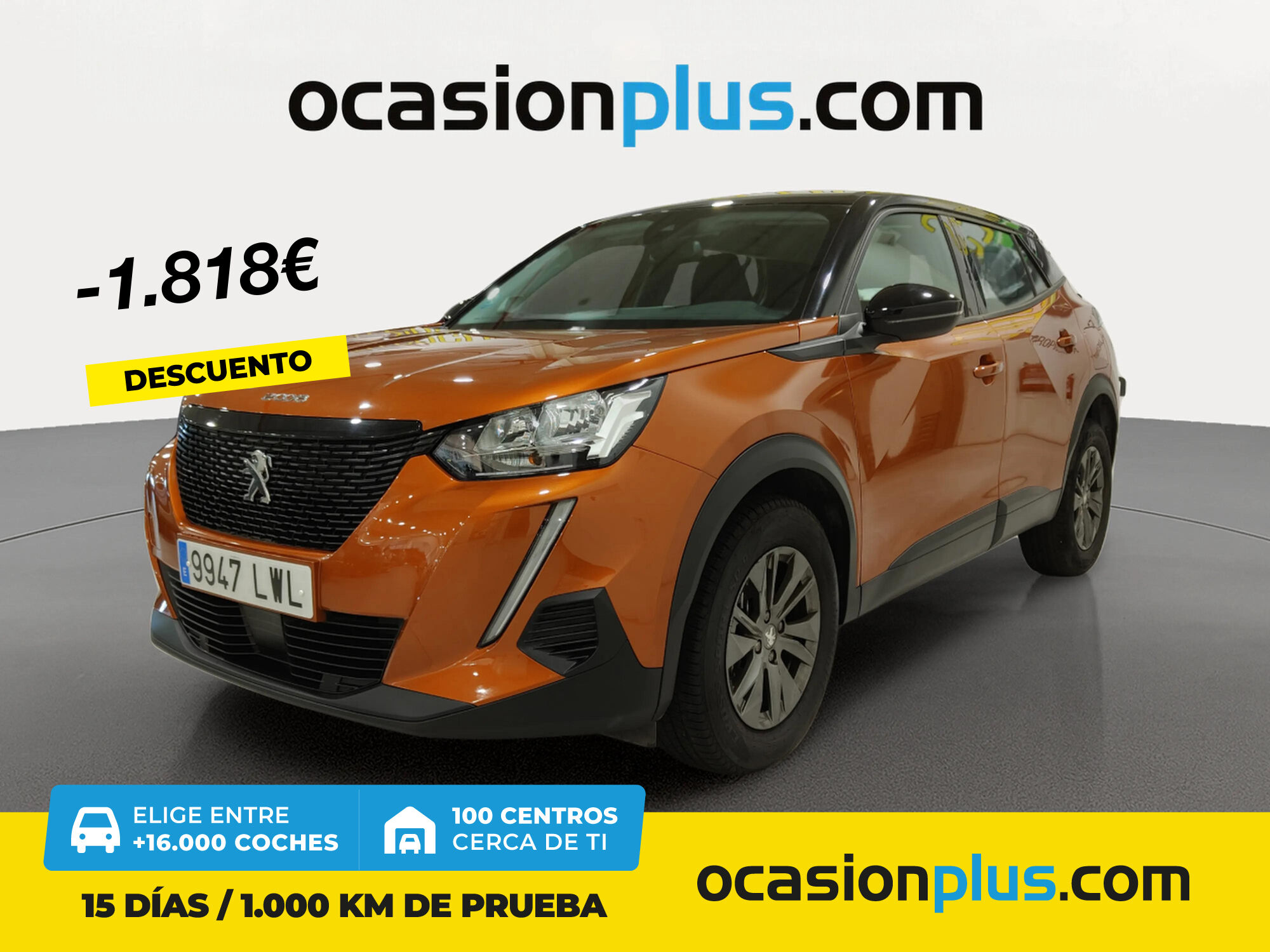 PEUGEOT 2008 (Puretech 100 S&S Active Pack 75 kW (100 CV)) en Madrid