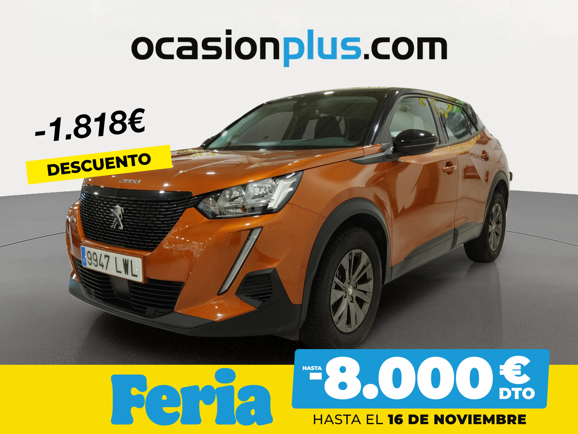 PEUGEOT 2008 (Puretech 100 S&S Active Pack 75 kW (100 CV)) en Madrid