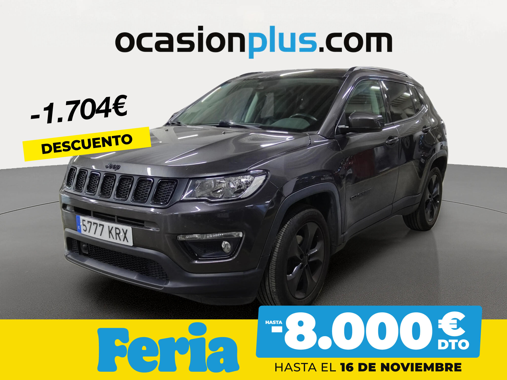 JEEP Compass (1.4 Multiair Night Eagle 4x2 103 kW (140 CV)) en Madrid