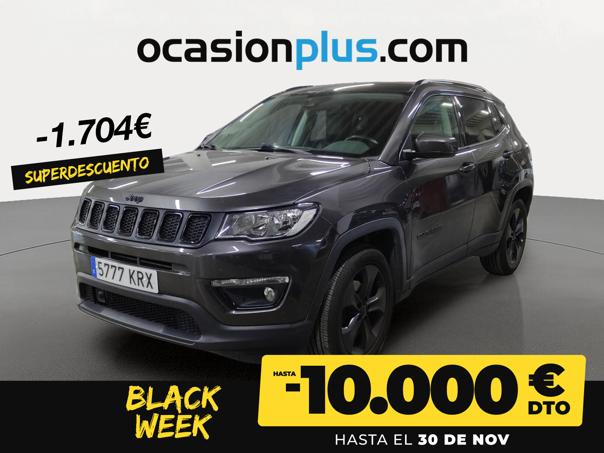JEEP Compass (1.4 Multiair Night Eagle 4x2 103 kW (140 CV)) en Madrid