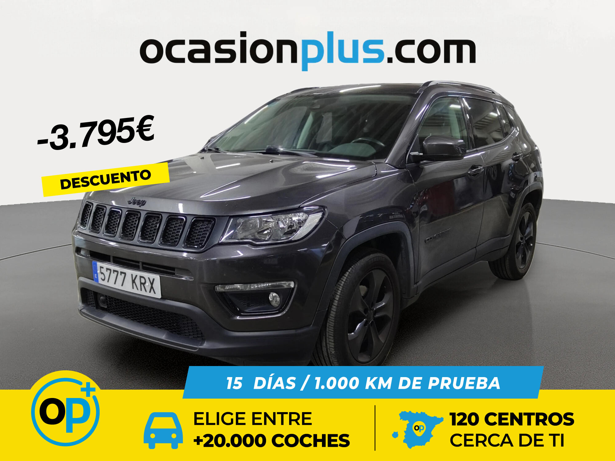 JEEP Compass (1.4 Multiair Night Eagle 4x2 103 kW (140 CV)) en Madrid