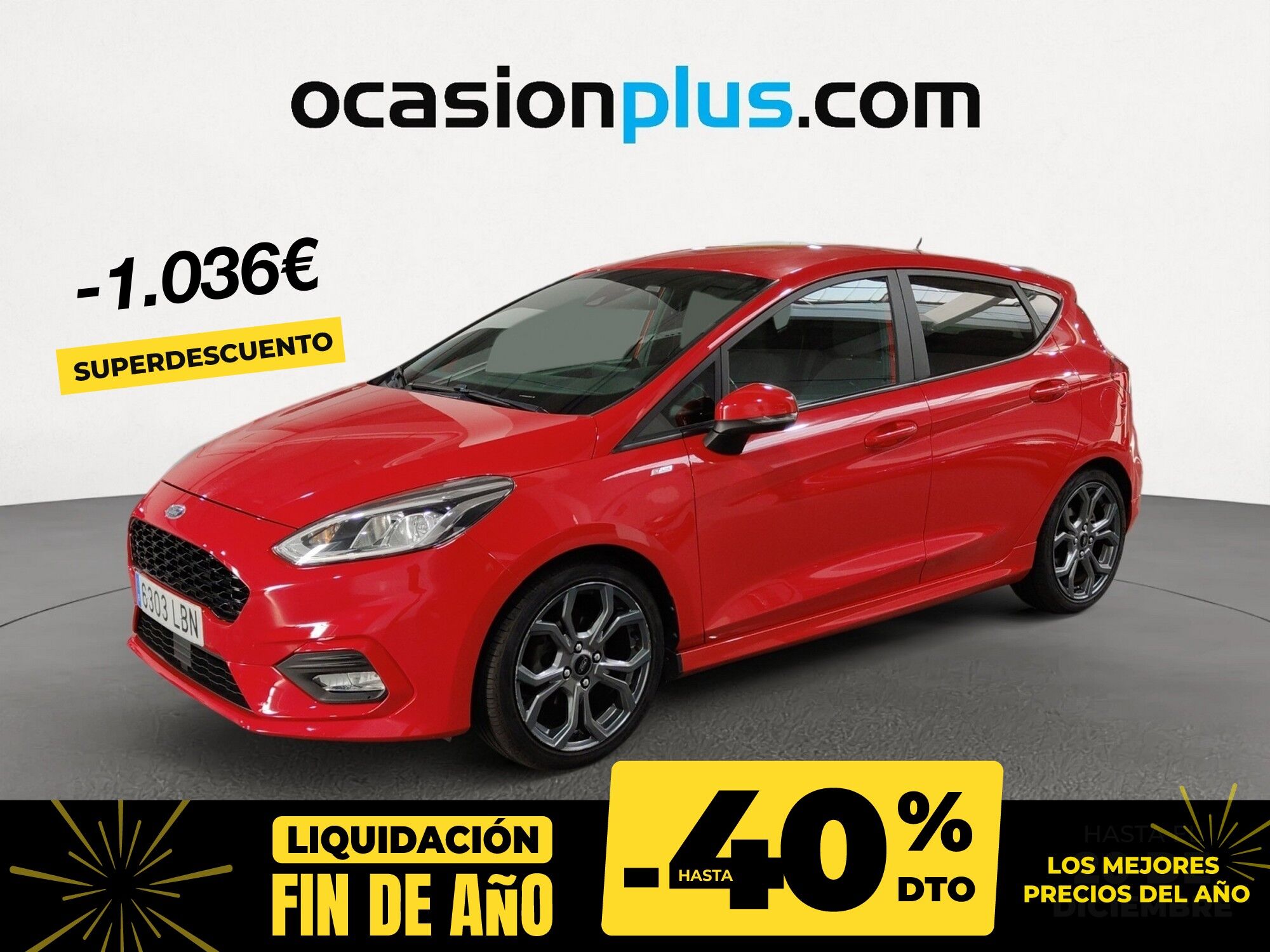 FORD Fiesta (1.1 PFI GLP ST-Line 55 kW (75 CV)) en Madrid