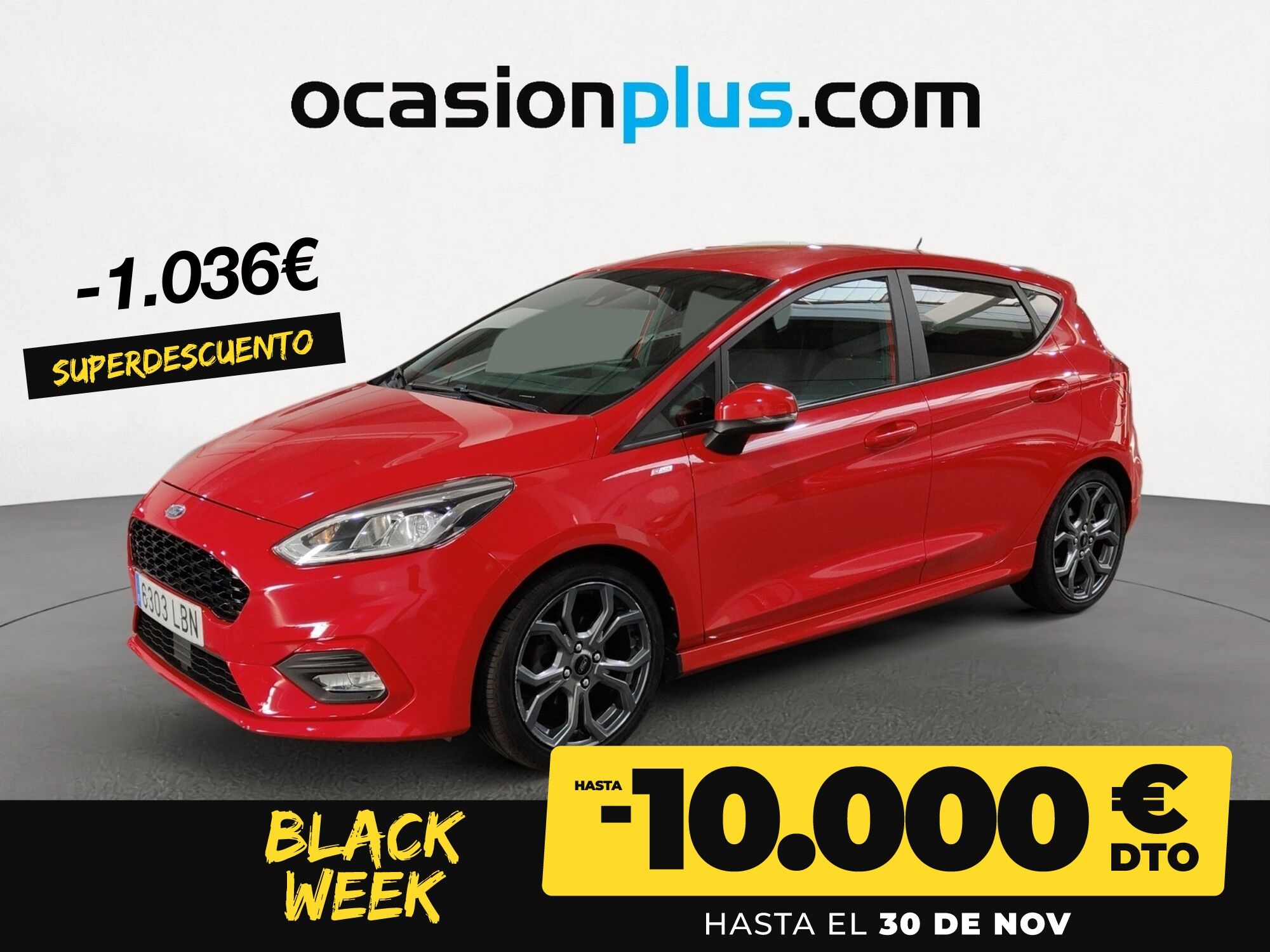 FORD Fiesta (1.1 PFI GLP ST-Line 55 kW (75 CV)) en Madrid