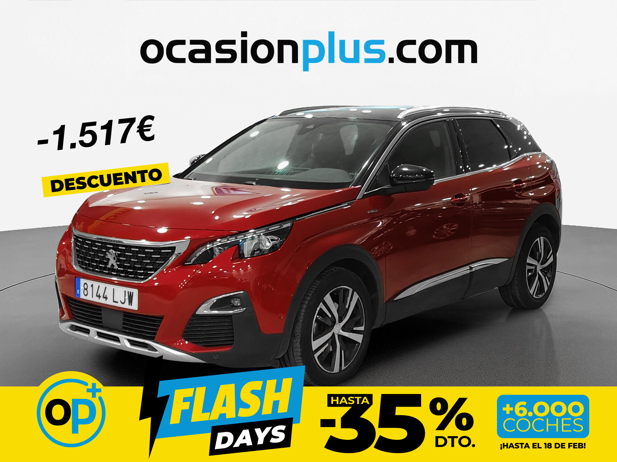 Foto del PEUGEOT 3008 1.5BlueHDi GT Line S&S EAT8 130