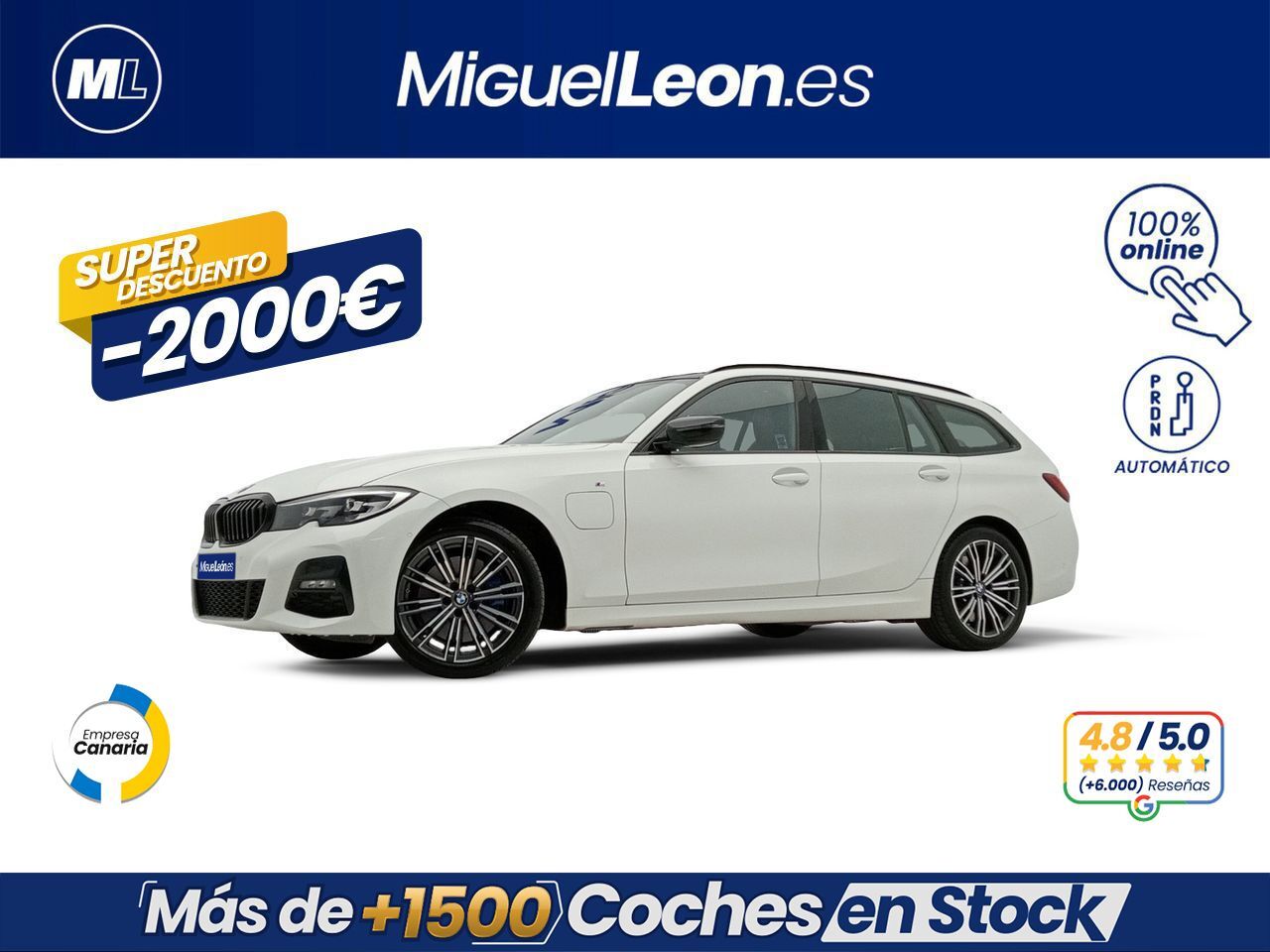 BMW Serie 3 (330e xDrive Touring) en Palmas, Las