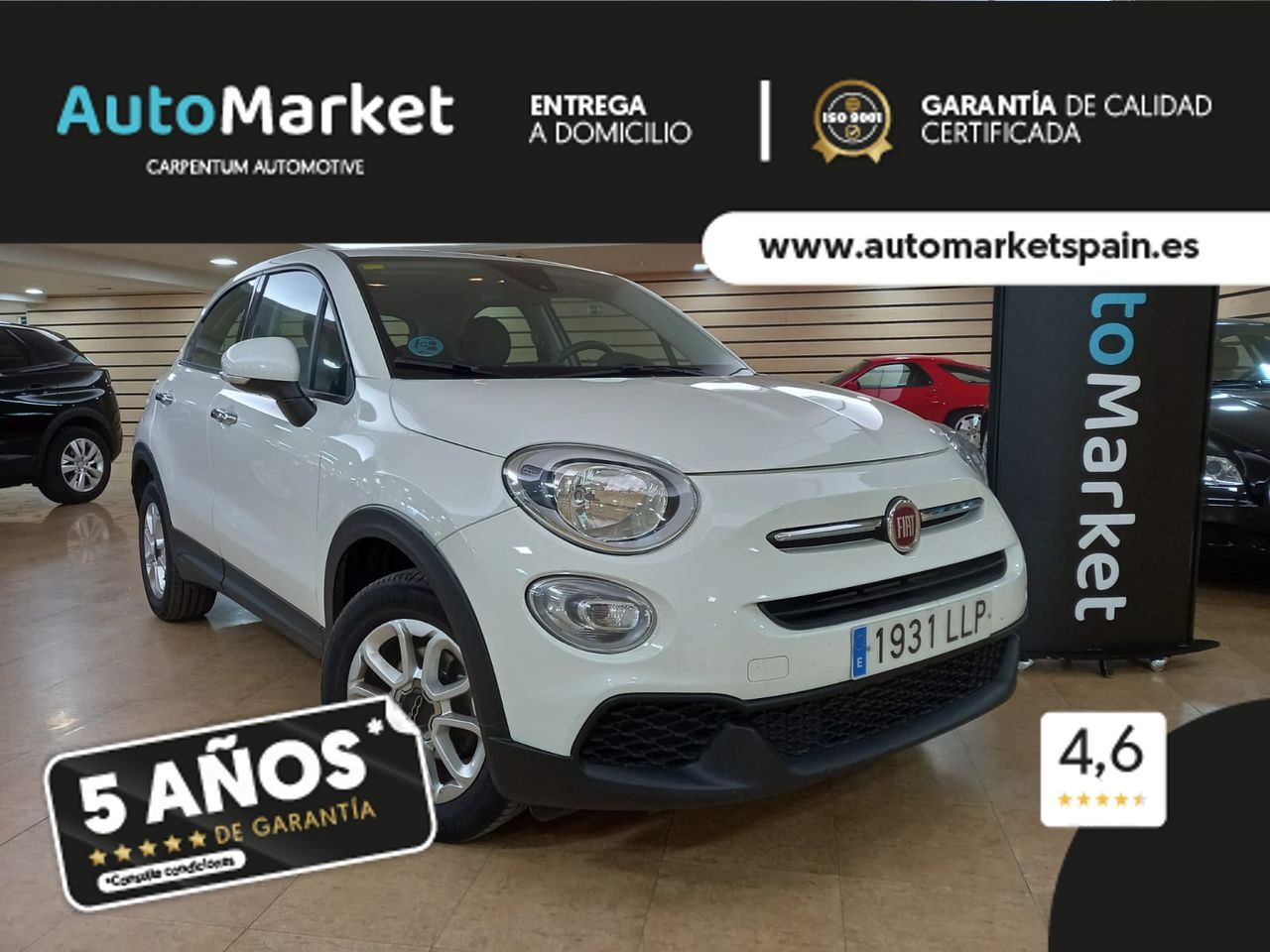 FIAT 500X (Urban 1.3 MultiJet 70KW (95 CV)) en Lugo