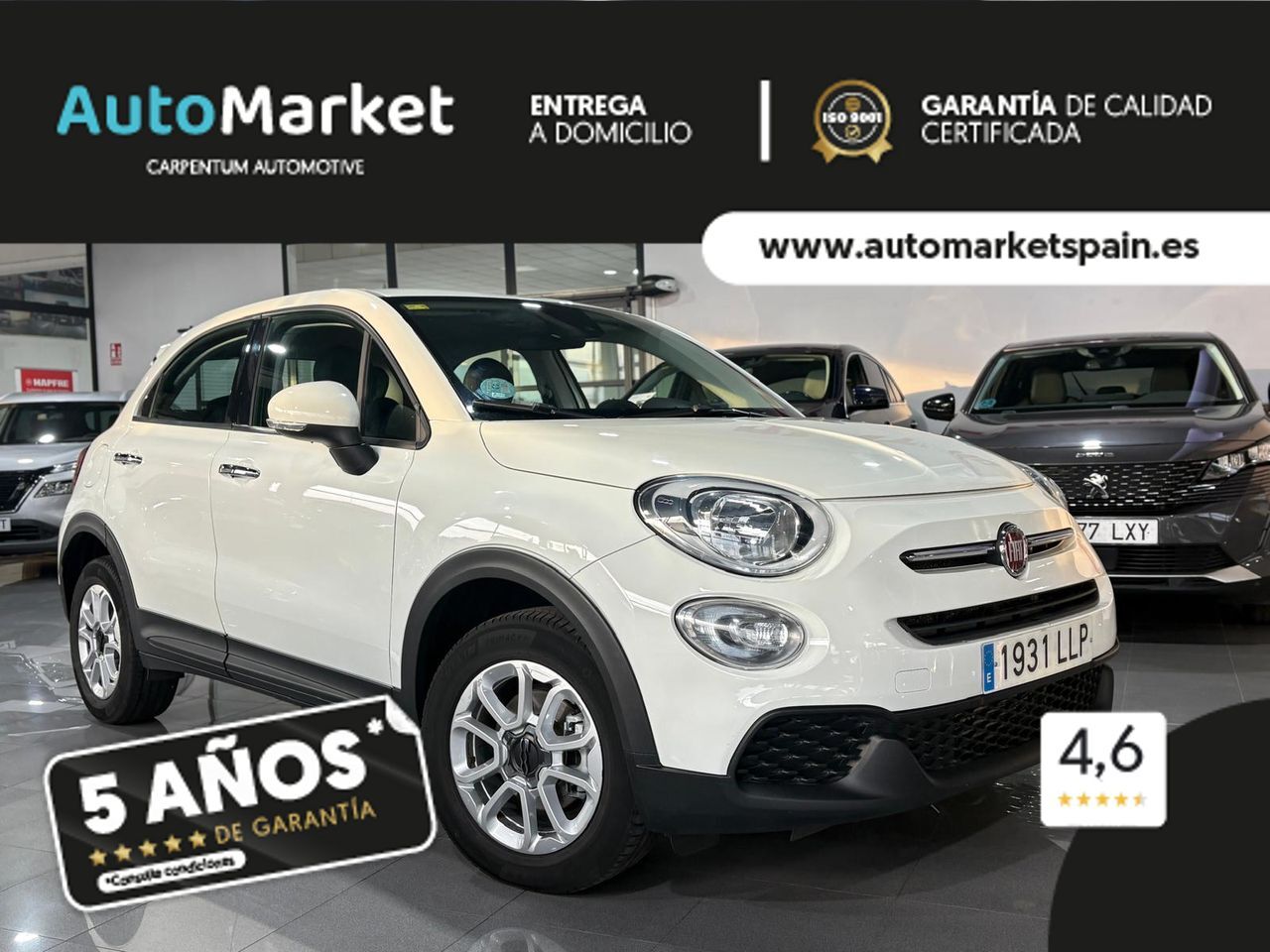 FIAT 500X (Urban 1.3 MultiJet 70KW (95 CV)) en Lugo