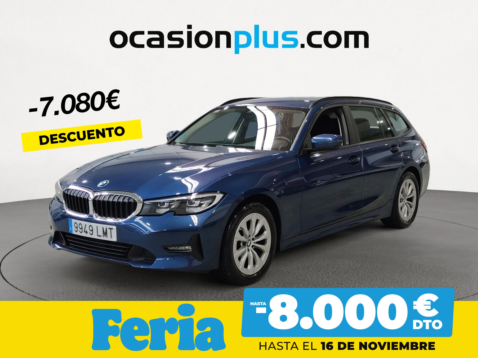 BMW Serie 3 (318d Touring 110 kW (150 CV)) en Madrid
