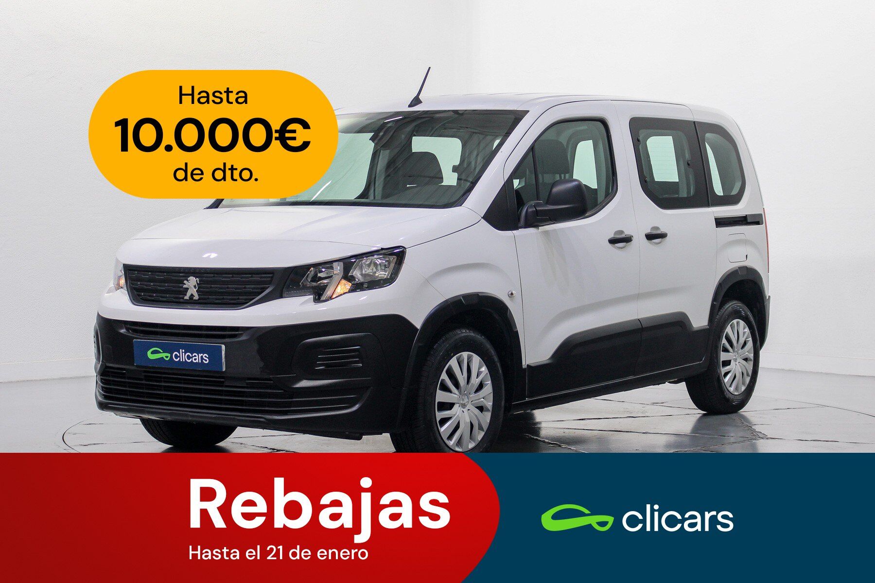 PEUGEOT Rifter (Rifter 1.5BlueHDi S&S Standard Active Pack 100) en Madrid