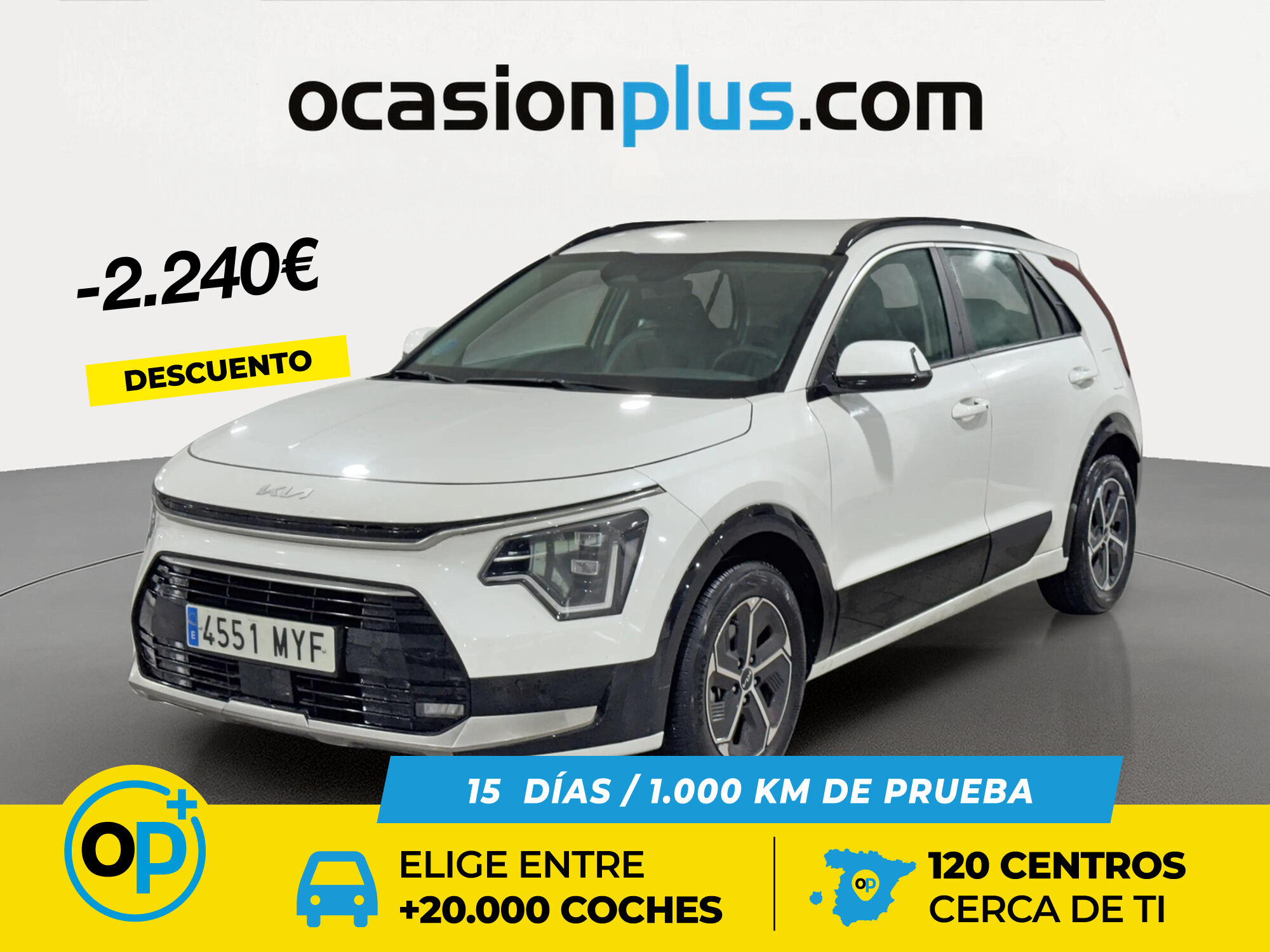 KIA Niro (1.6 GDi HEV Drive 95 kW (129 CV)) en Madrid