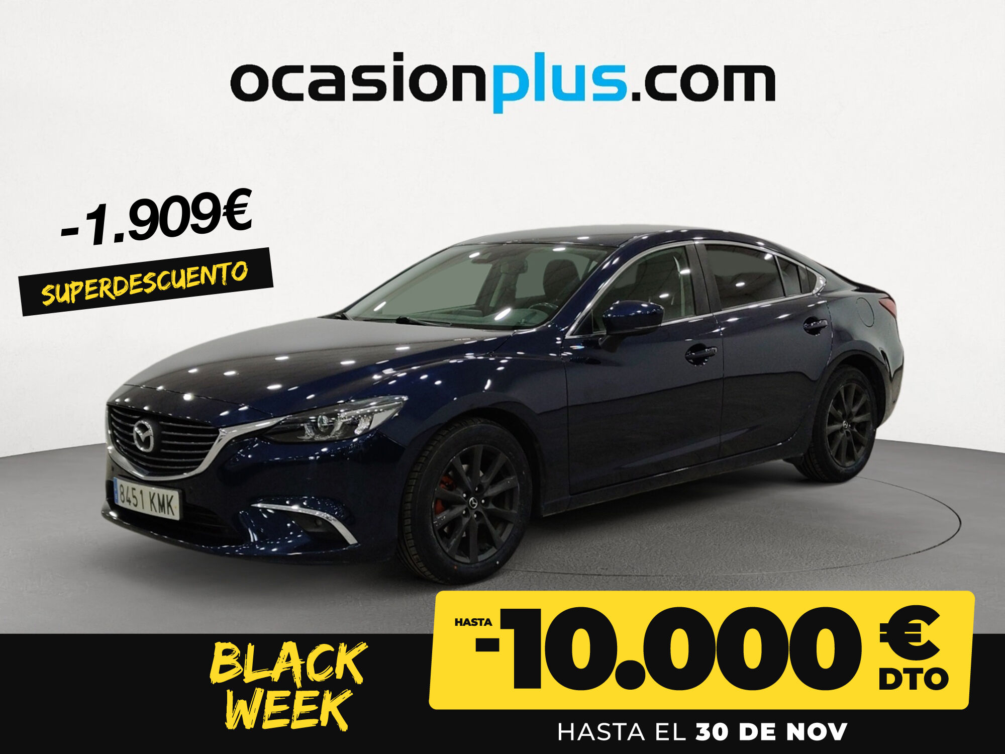 MAZDA Mazda6 (2.2 DE Style 110 kW (150 CV)) en Madrid