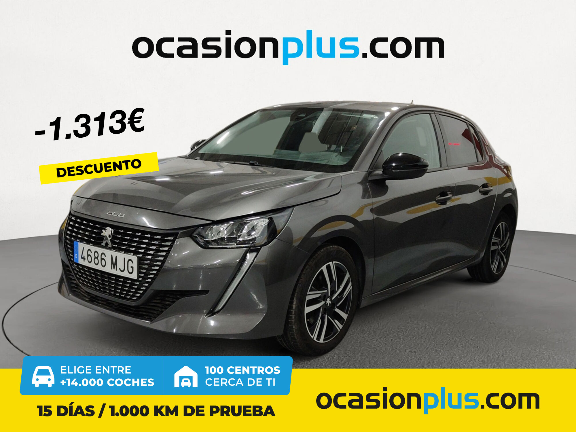 PEUGEOT 208 (PureTech 100 Allure 75 kW (100 CV)) en Madrid