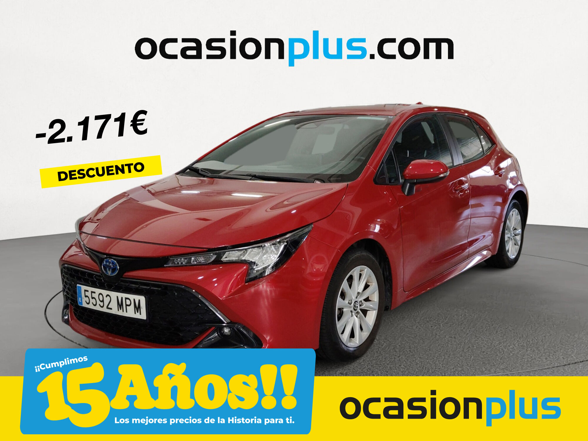 TOYOTA Corolla (140H Active Plus 103 kW (140 CV)) en Madrid