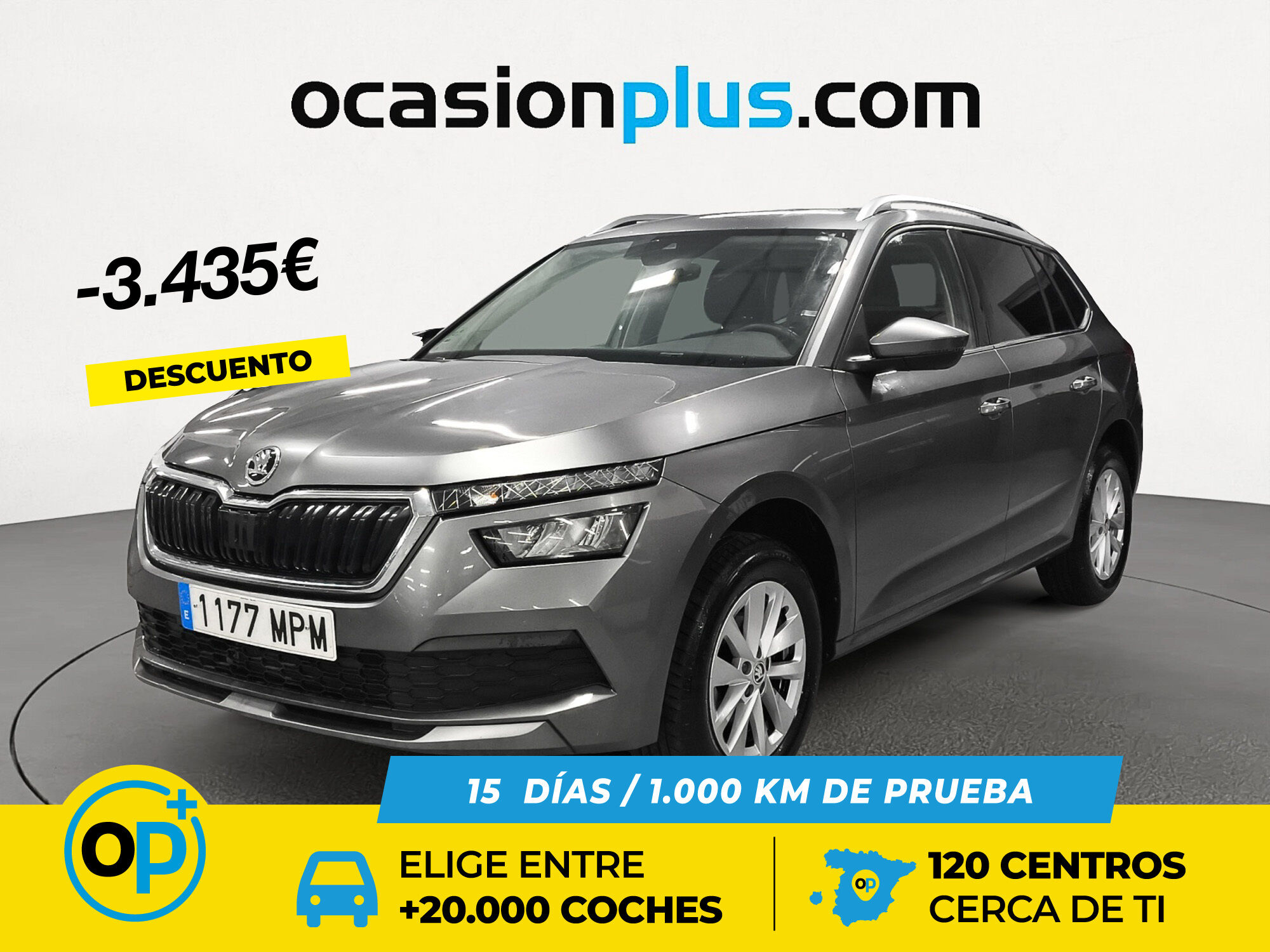 SKODA Kamiq (1.0 TSI Ambition 81 kW (110 CV)) en Madrid