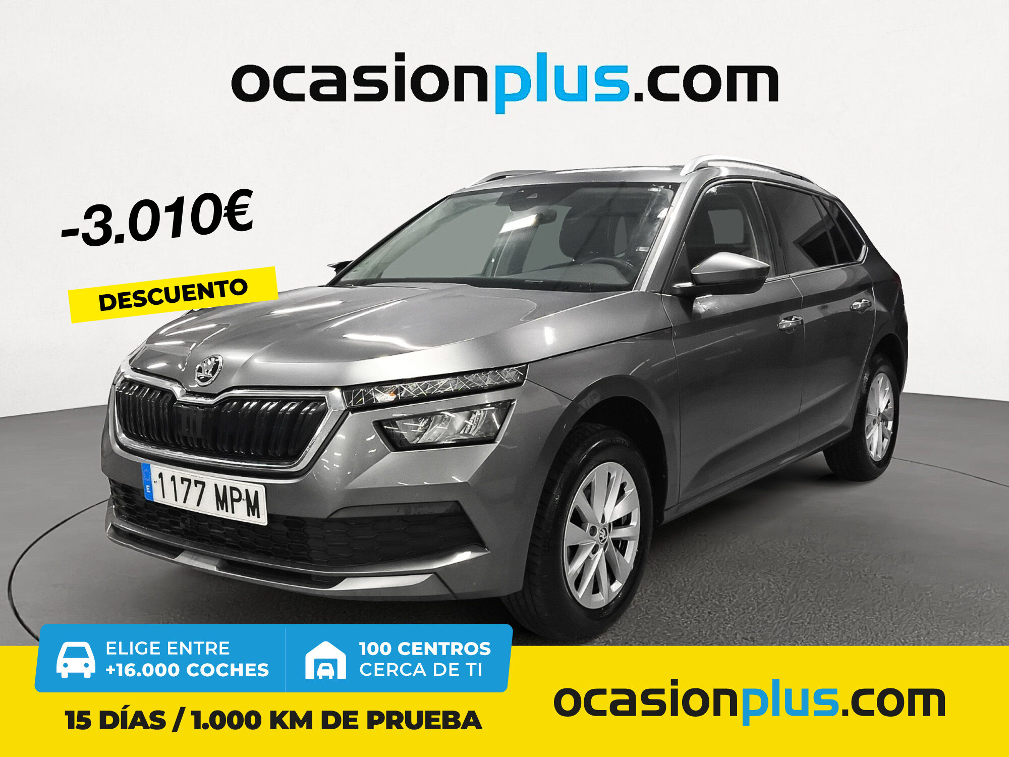 SKODA Kamiq (1.0 TSI Ambition 81 kW (110 CV)) en Madrid