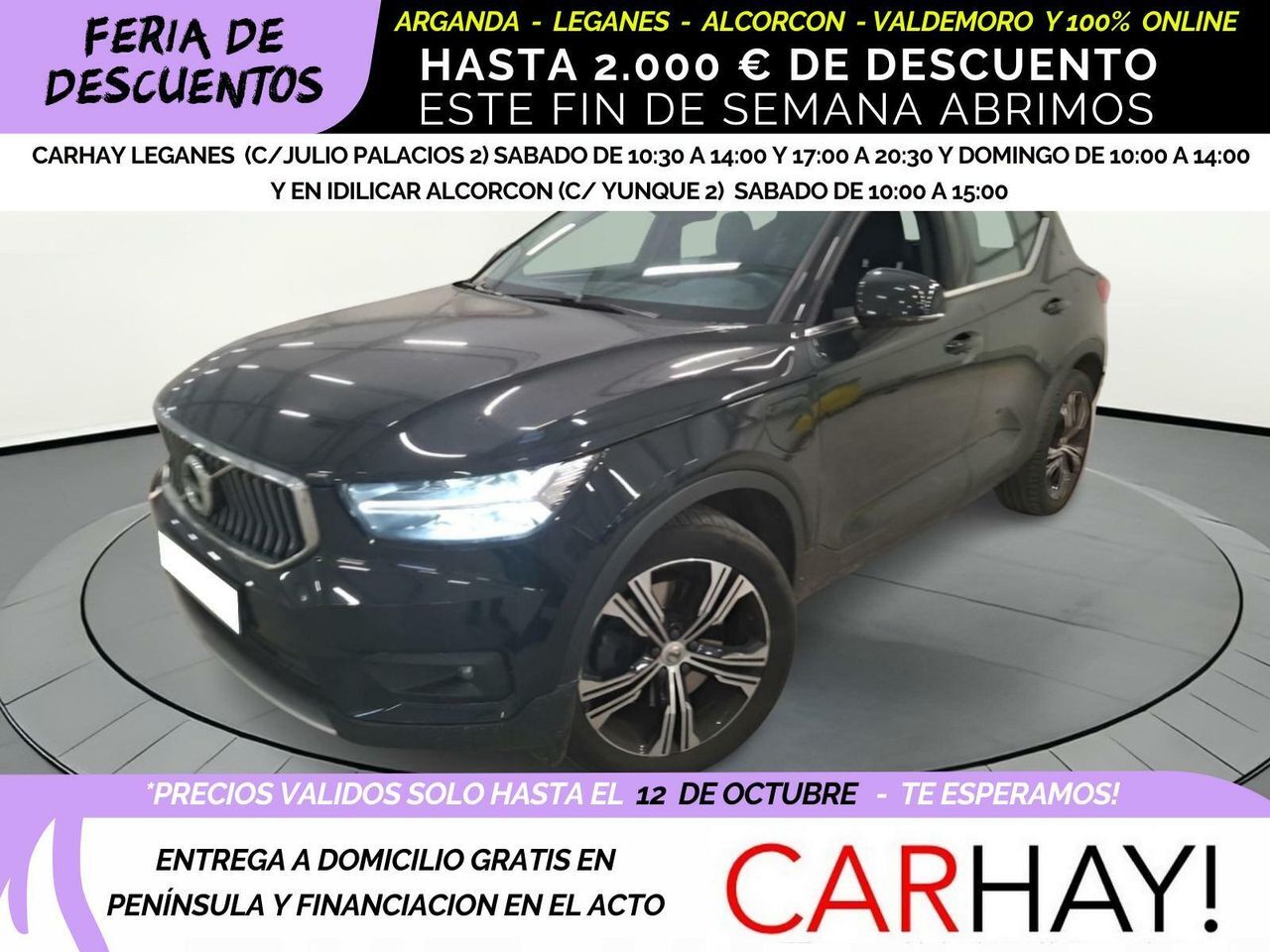 VOLVO XC40 (T4 Recharge 129 + 82ch Business DCT 7) en Madrid