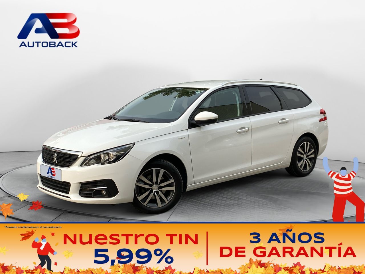 PEUGEOT 308 (SW Style BlueHDi 130 S&S EAT8) en Madrid