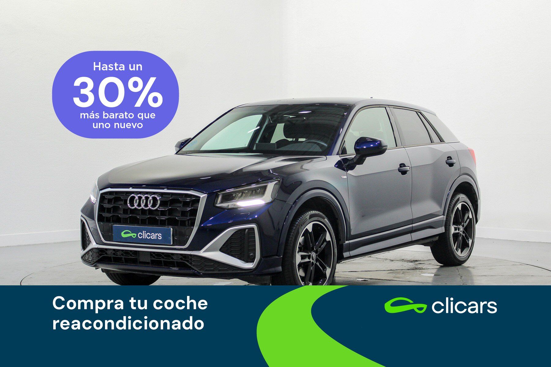 AUDI Q2 (Q2 30 TDI S line 85kW) en Madrid