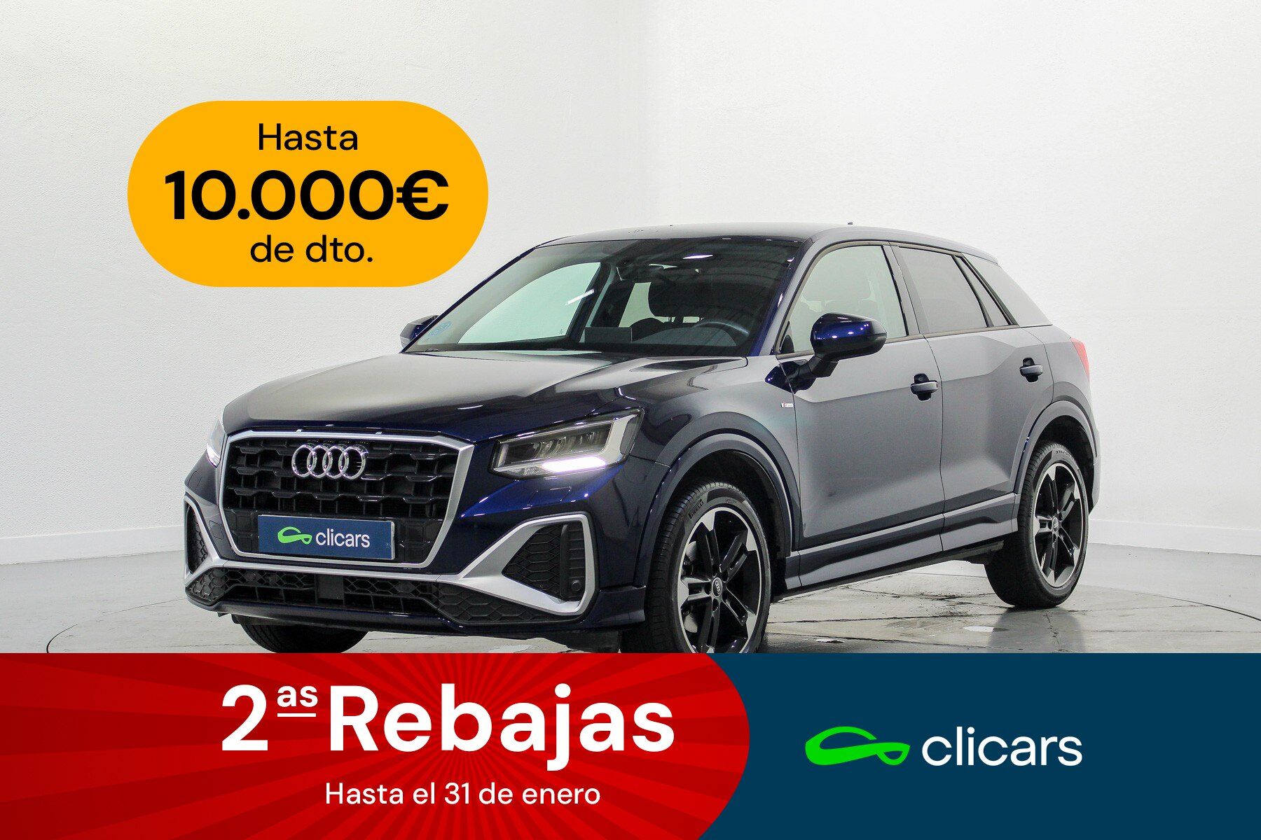 AUDI Q2 (Q2 30 TDI S line 85kW) en Madrid