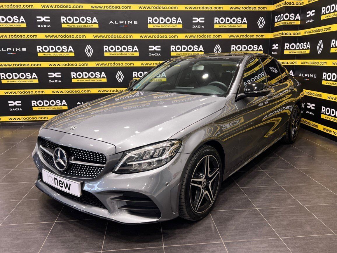 MERCEDES Clase C (200 D  9G-Tronic  + TECHO) en Pontevedra