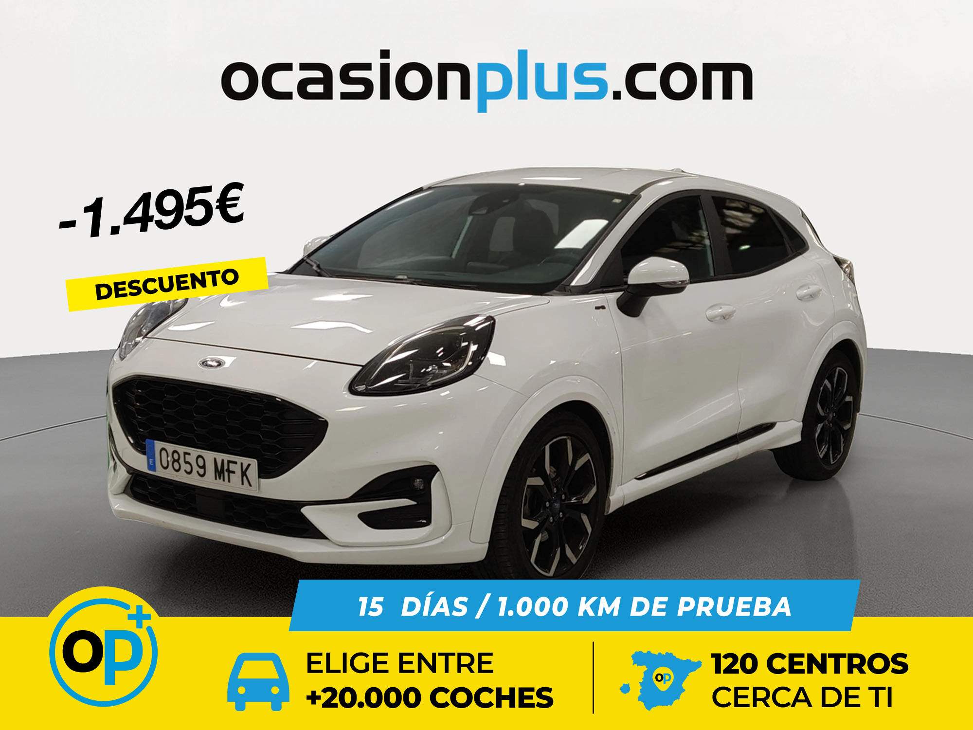FORD Puma (1.0 EcoBoost MHEV ST-Line X 92 kW (125 CV)) en Madrid