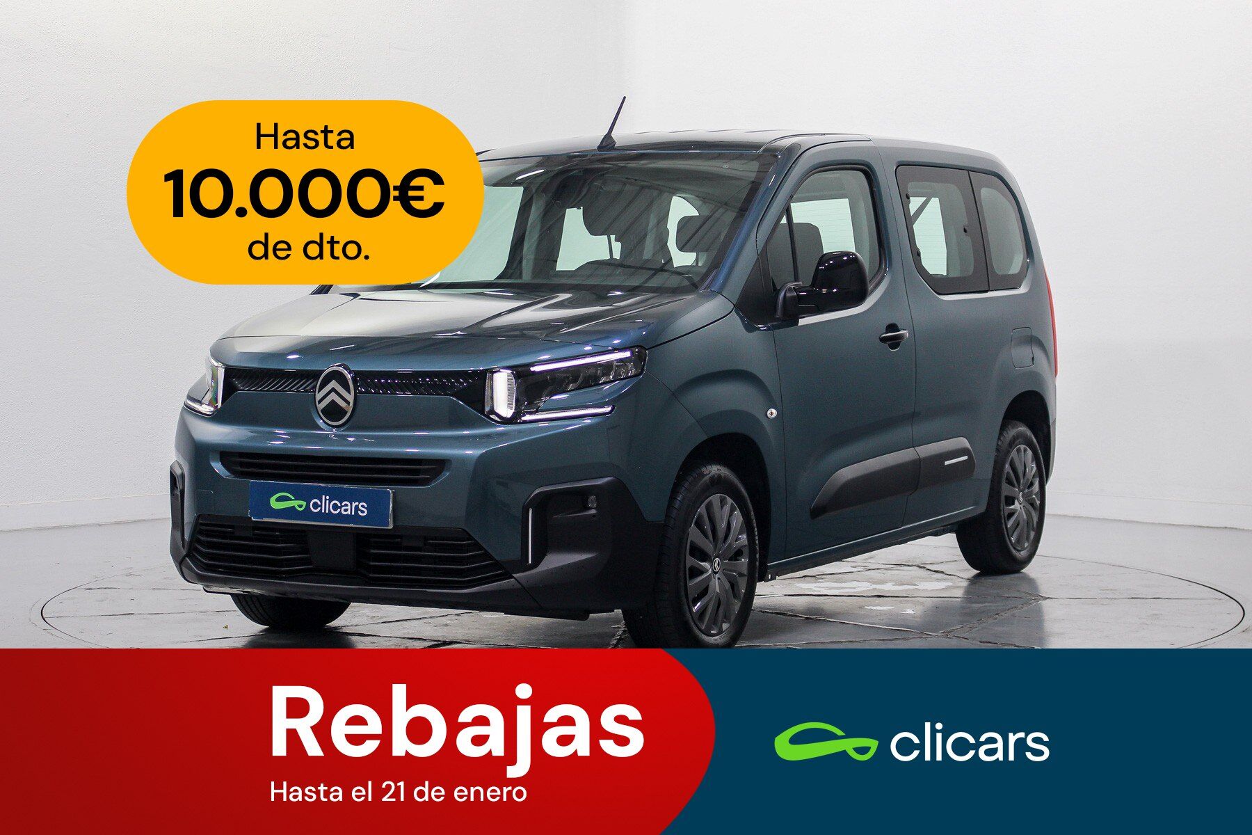 CITROEN Berlingo (Berlingo BlueHDi S&S Talla M Plus 100) en Madrid