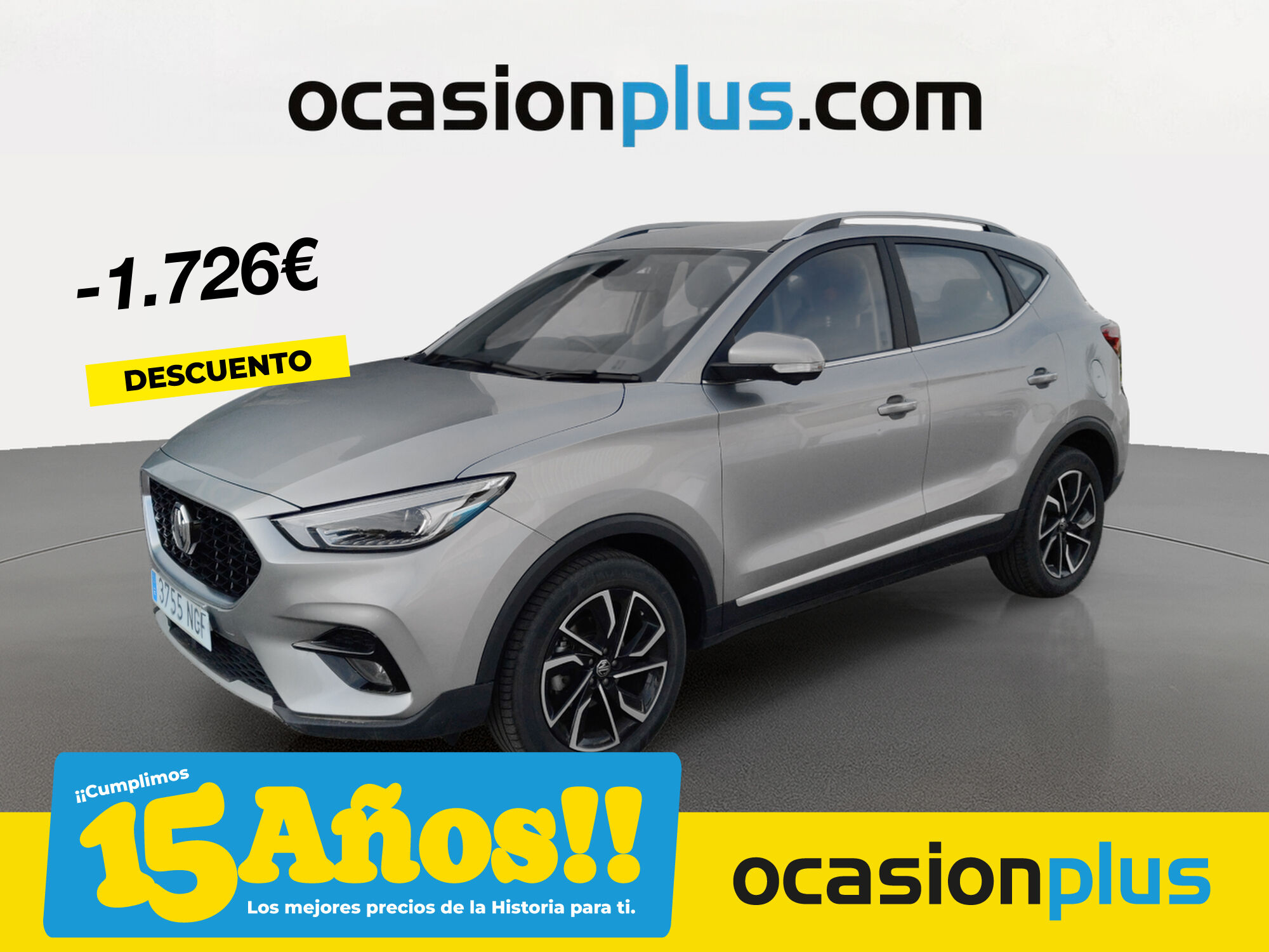 MG ZS (1.0T Luxury Auto 82 kW (111 CV)) en Madrid