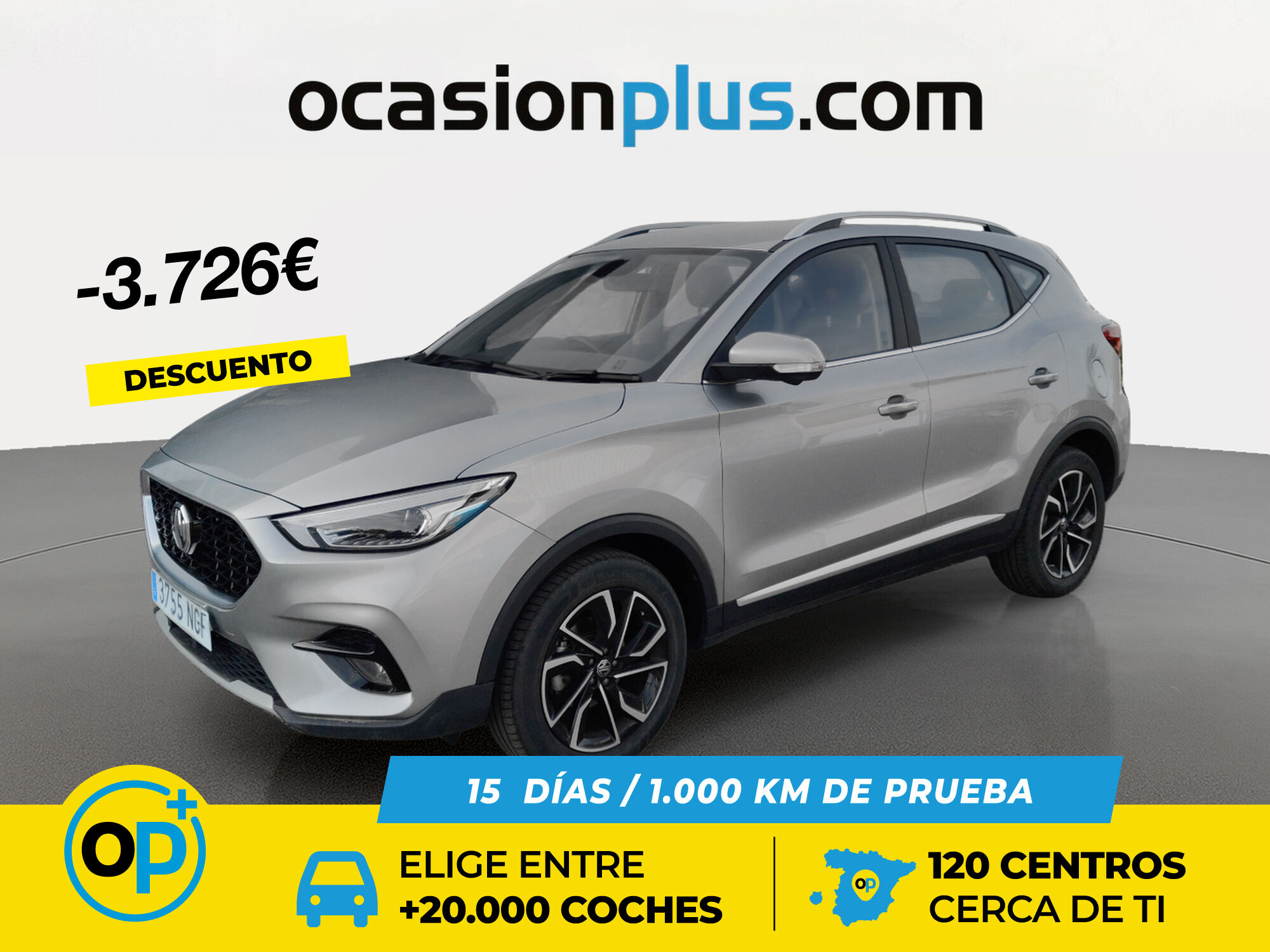 MG ZS (1.0T Luxury Auto 82 kW (111 CV)) en Madrid