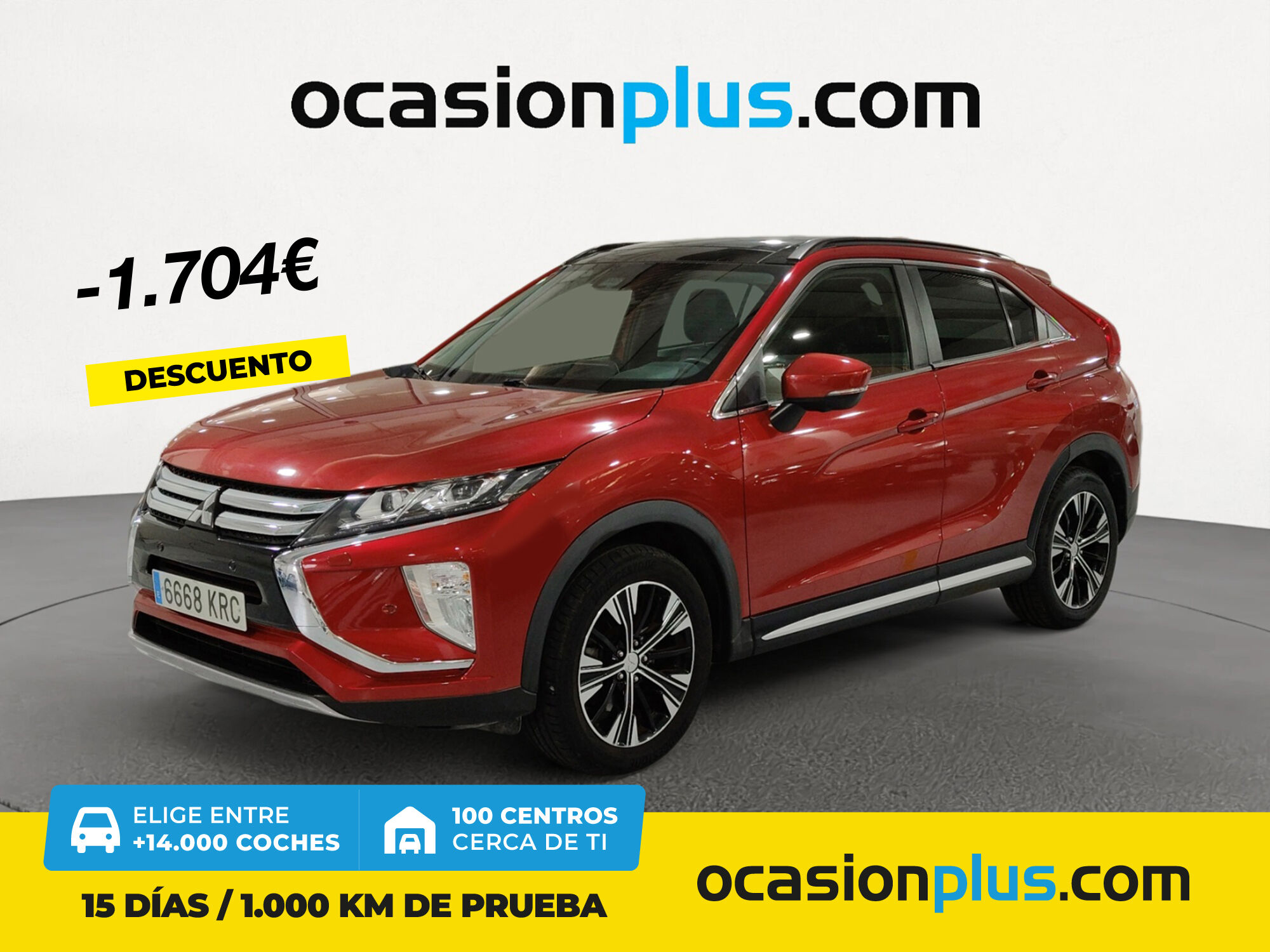 MITSUBISHI Eclipse Cross (150T Kaiteki CVT 4WD 120 kW (163 CV)) en Madrid
