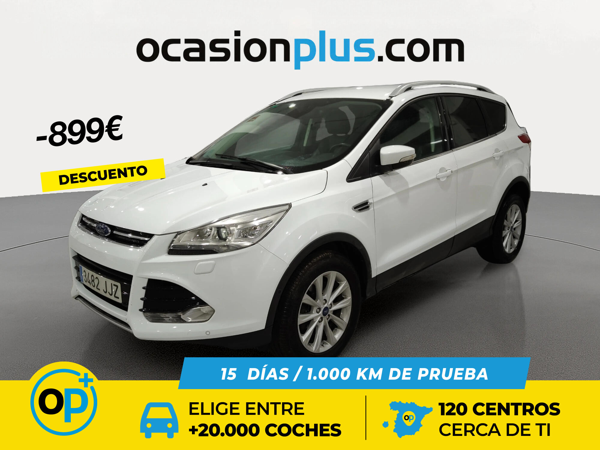 FORD Kuga (2.0 TDCI S&S Titanium 4x2 88 kW (120 CV)) en Madrid